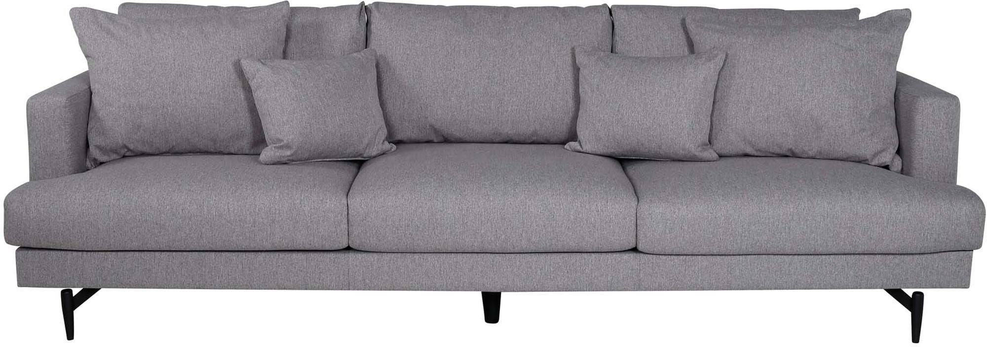 Sofia Sofa in Grau präsentiert im Onlineshop von KAQTU Design AG. 3er Sofa ist von Venture Home