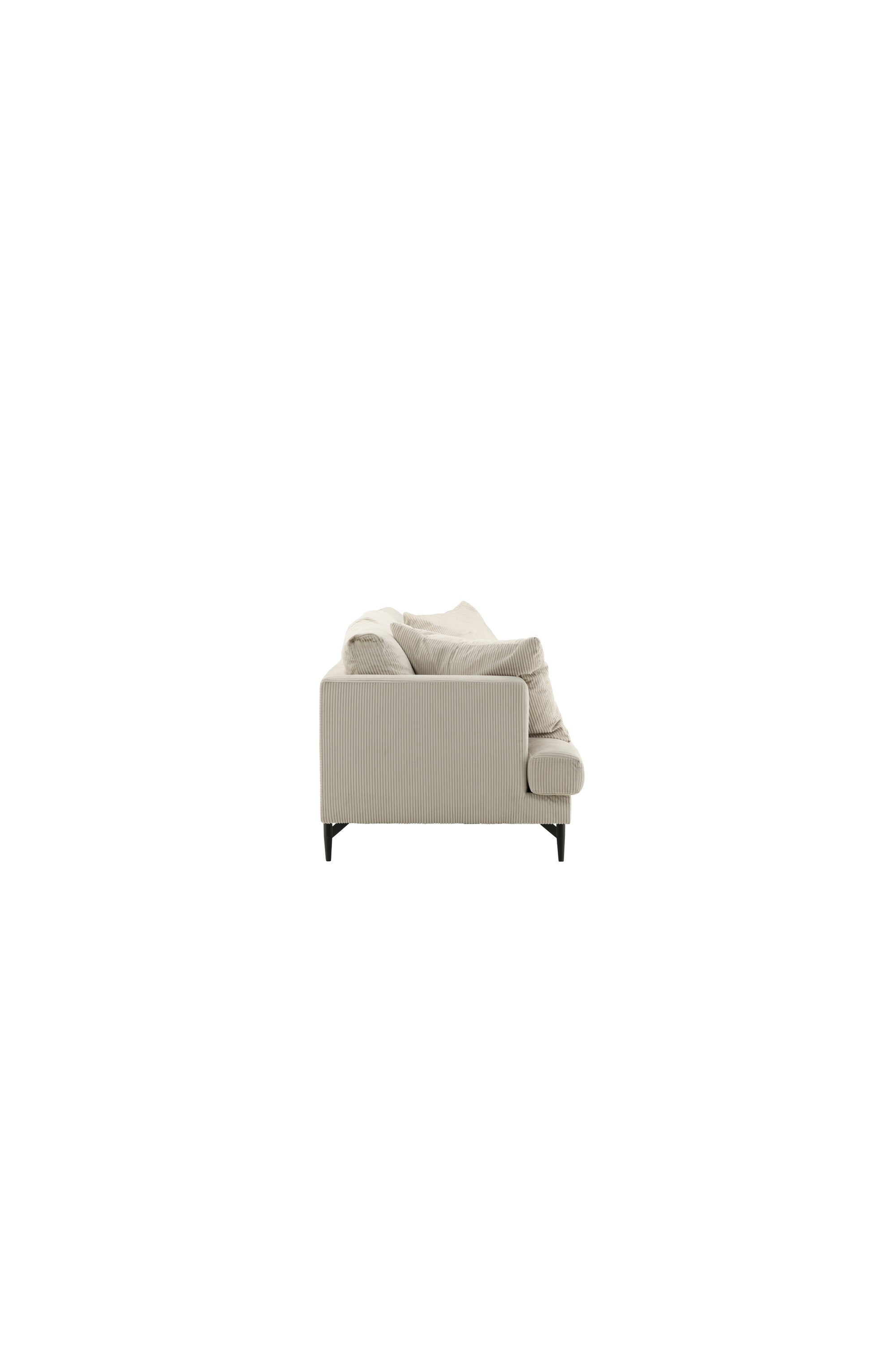 Sofia Sofa in Beige präsentiert im Onlineshop von KAQTU Design AG. 3er Sofa ist von Venture Home