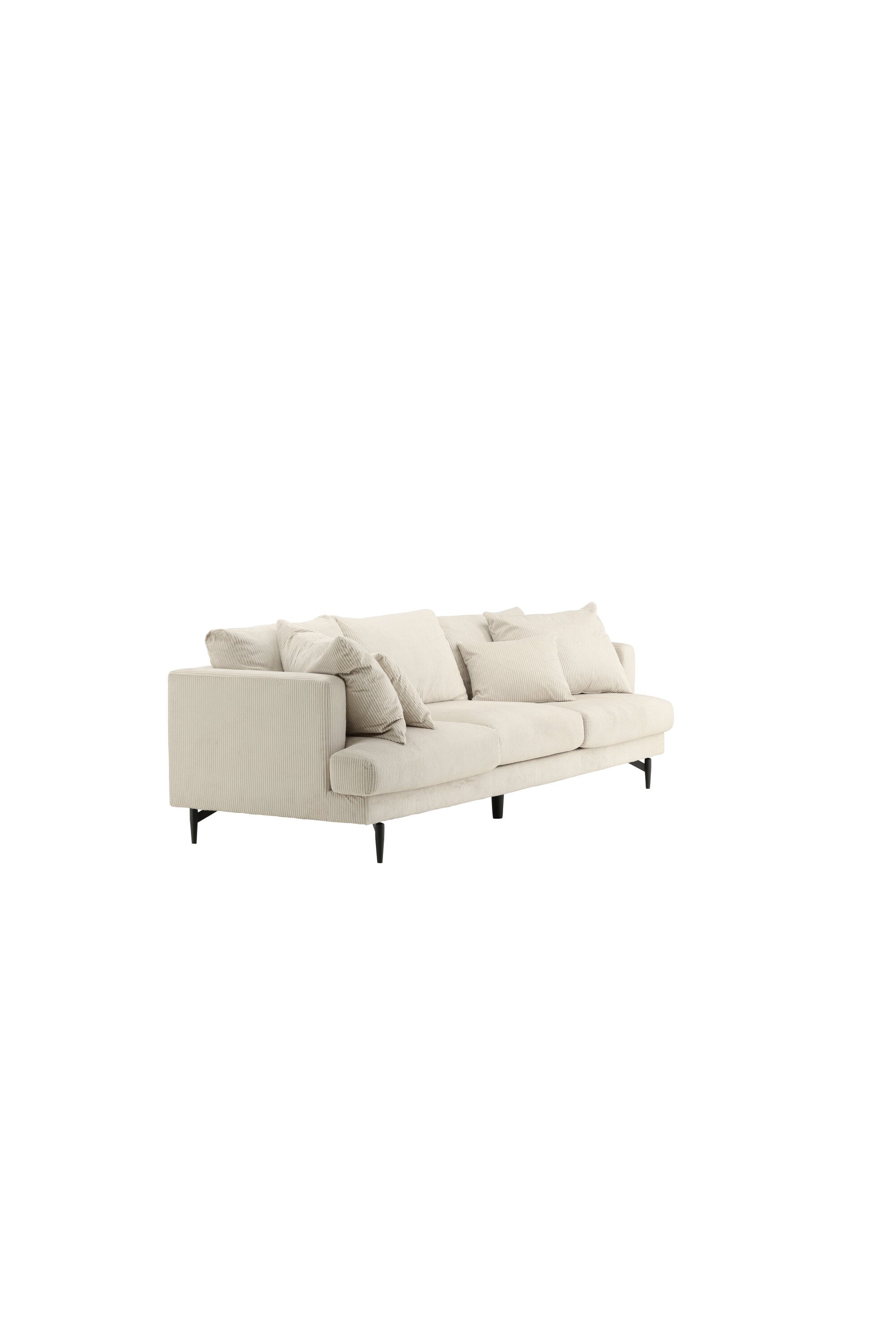 Sofia Sofa in Beige präsentiert im Onlineshop von KAQTU Design AG. 3er Sofa ist von Venture Home