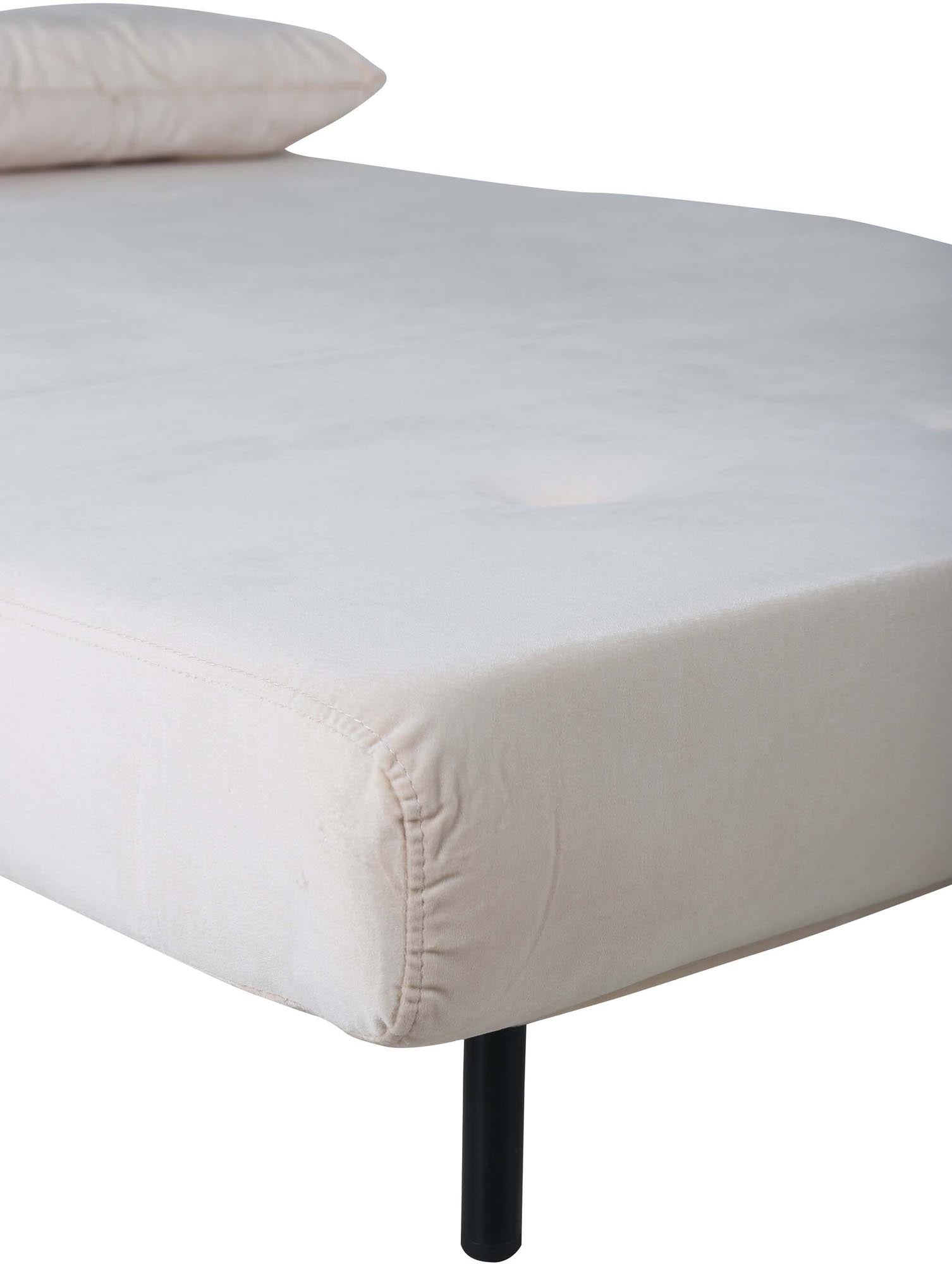 Vicky Bettsofa in Beige präsentiert im Onlineshop von KAQTU Design AG. Bettsofa ist von Venture Home