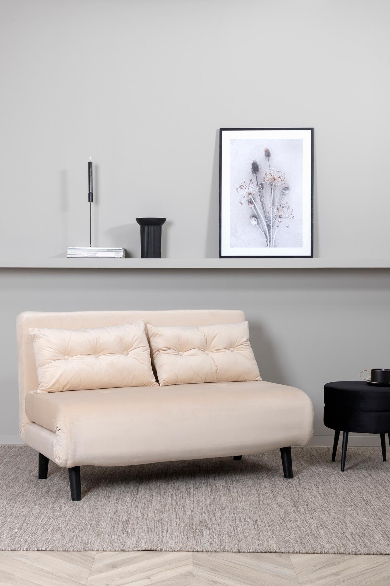 Vicky Bettsofa in Beige präsentiert im Onlineshop von KAQTU Design AG. Bettsofa ist von Venture Home
