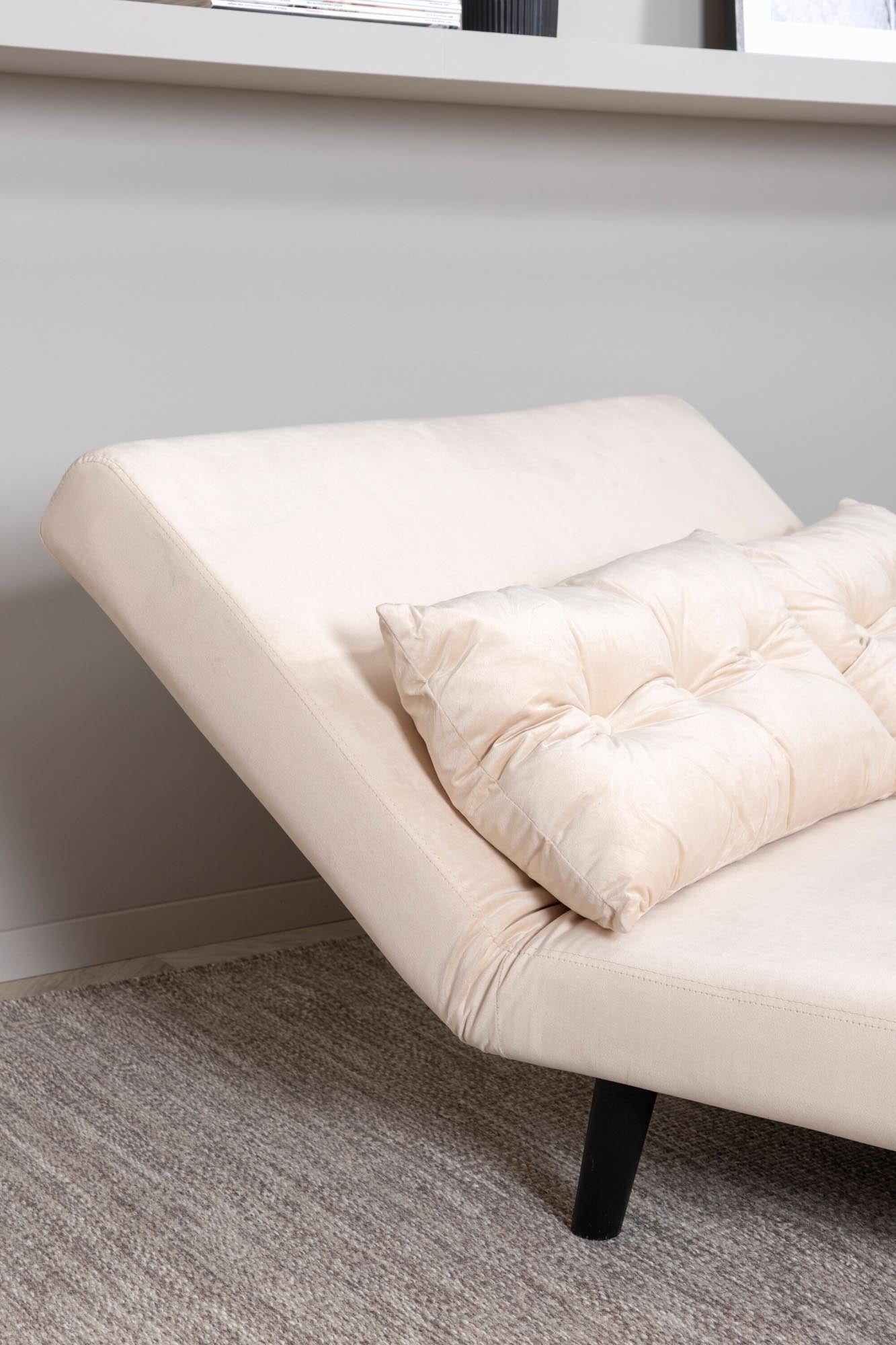 Vicky Bettsofa in Beige präsentiert im Onlineshop von KAQTU Design AG. Bettsofa ist von Venture Home