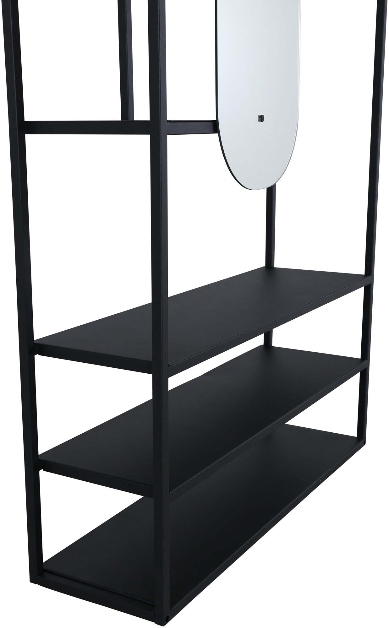 Elegante Classe Garderobe von Venture Home mit Spiegel und Stauraum.