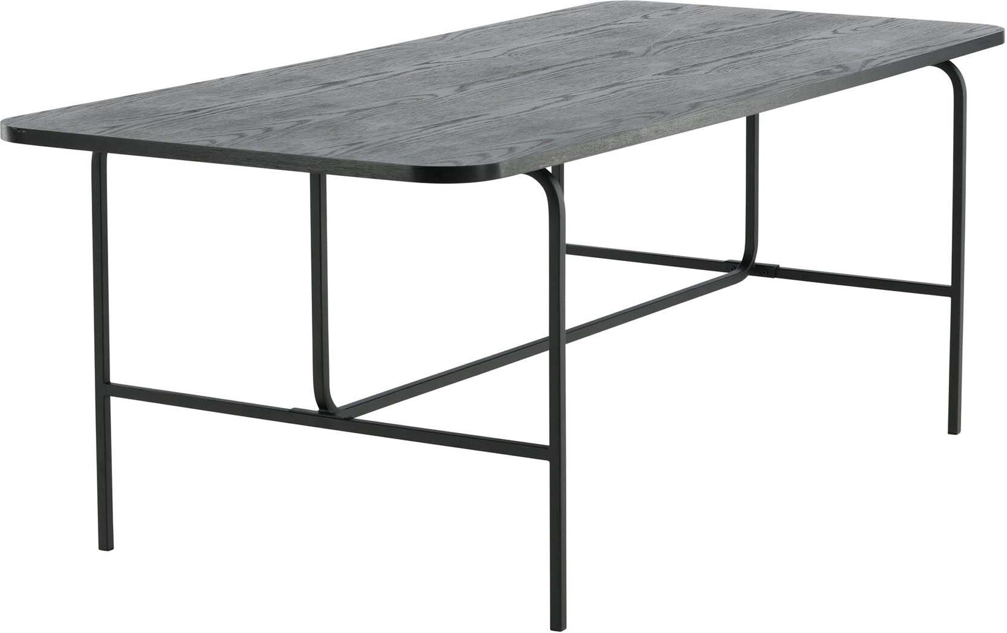 Uno Esstisch in Schwarz präsentiert im Onlineshop von KAQTU Design AG. Esstisch ist von Venture Home