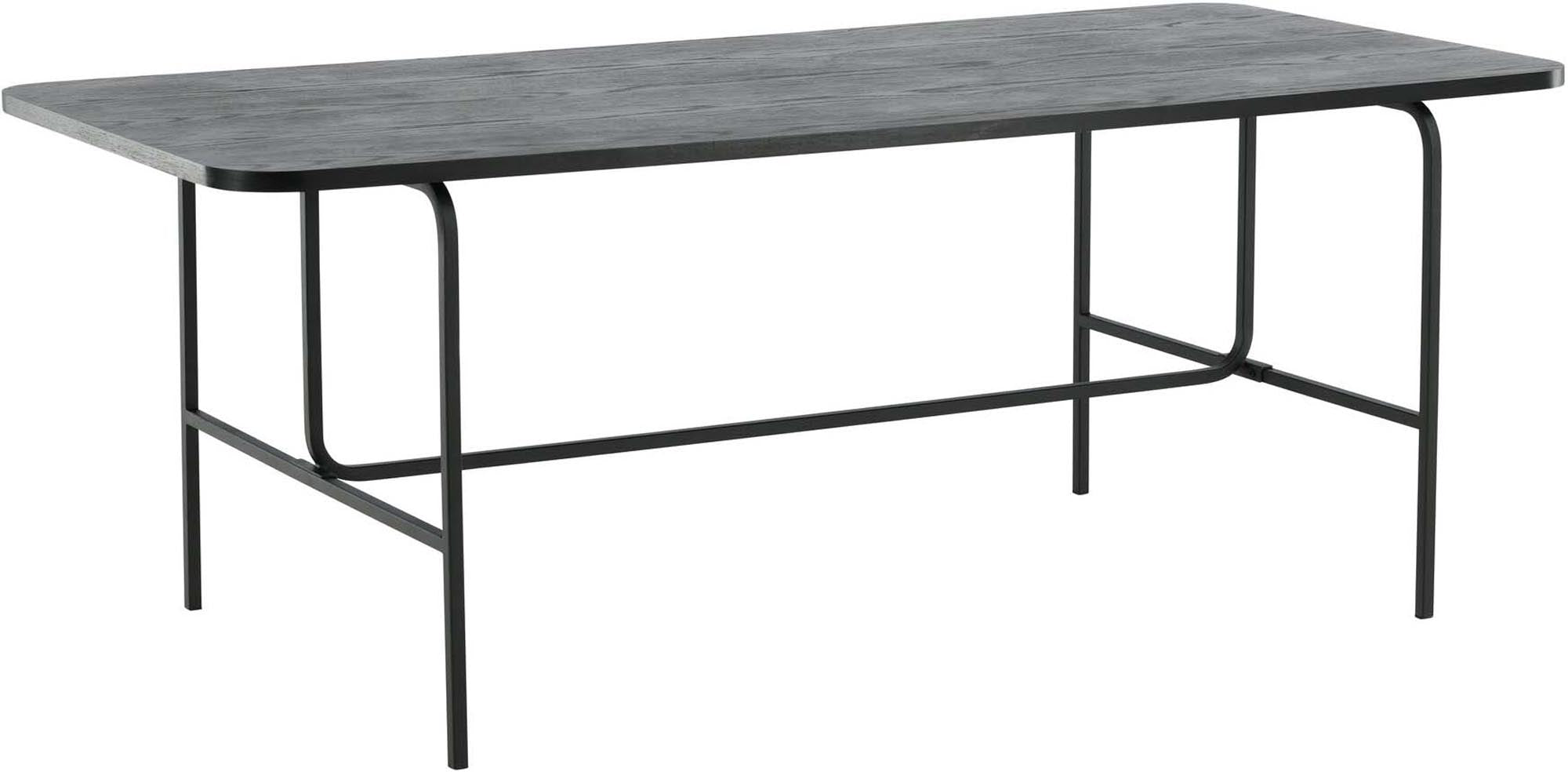 Uno Esstisch in Schwarz präsentiert im Onlineshop von KAQTU Design AG. Esstisch ist von Venture Home