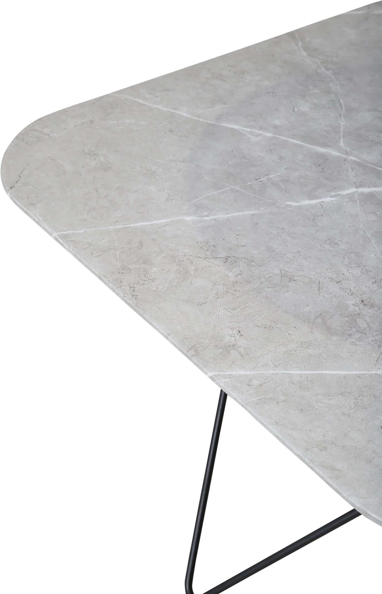 Tristar Beistelltisch in Grau / Schwarz präsentiert im Onlineshop von KAQTU Design AG. Beistelltisch ist von Venture Home