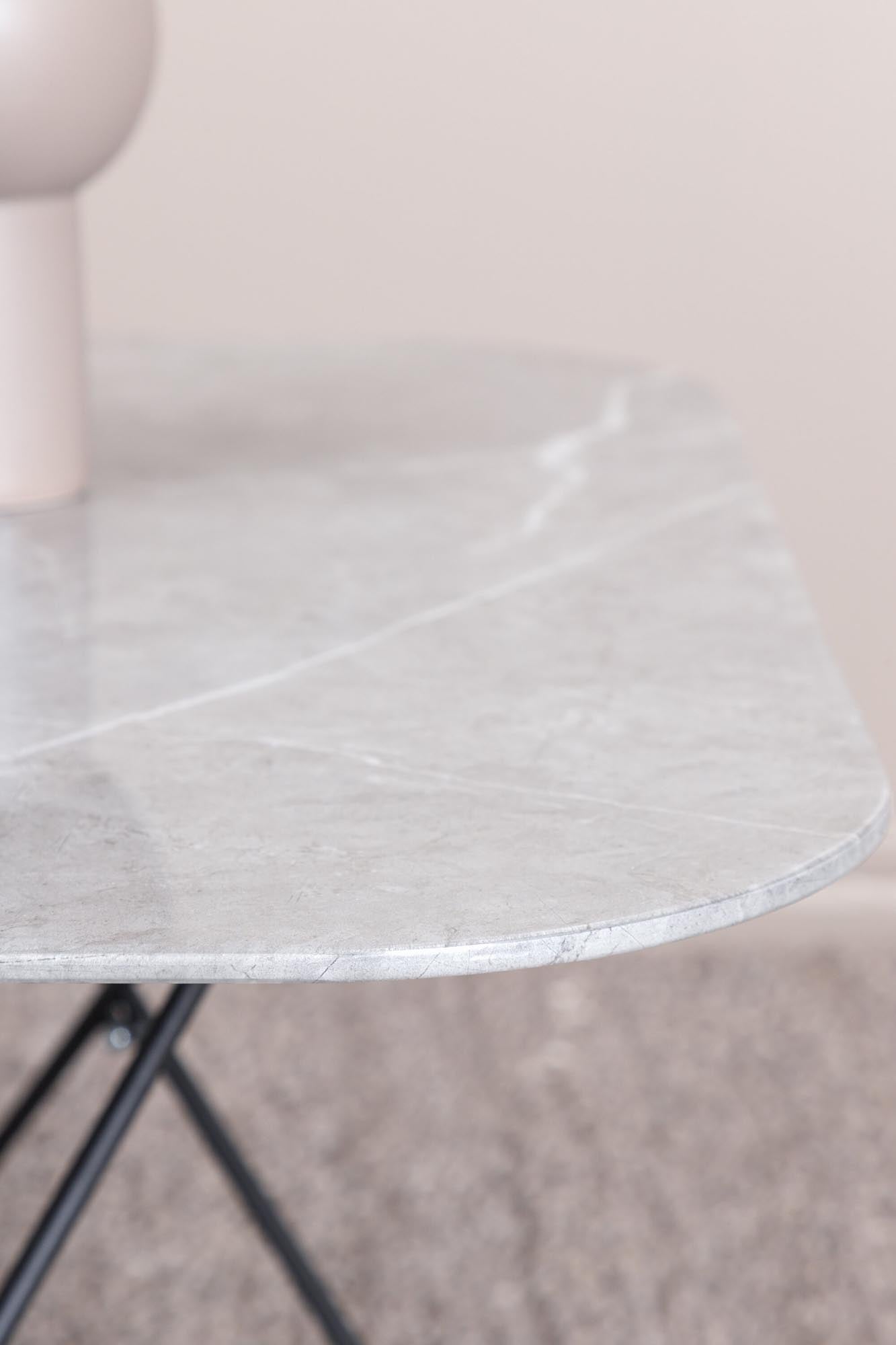 Tristar Beistelltisch in Grau / Schwarz präsentiert im Onlineshop von KAQTU Design AG. Beistelltisch ist von Venture Home