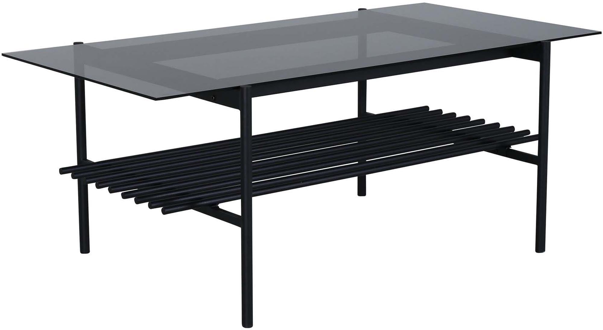 Moderner rechteckiger Couchtisch von Staf, kombiniert Marmorglas und Metall. Ideal für kleine Räume und stilvolle Akzente in Ihrem Wohnzimmer!