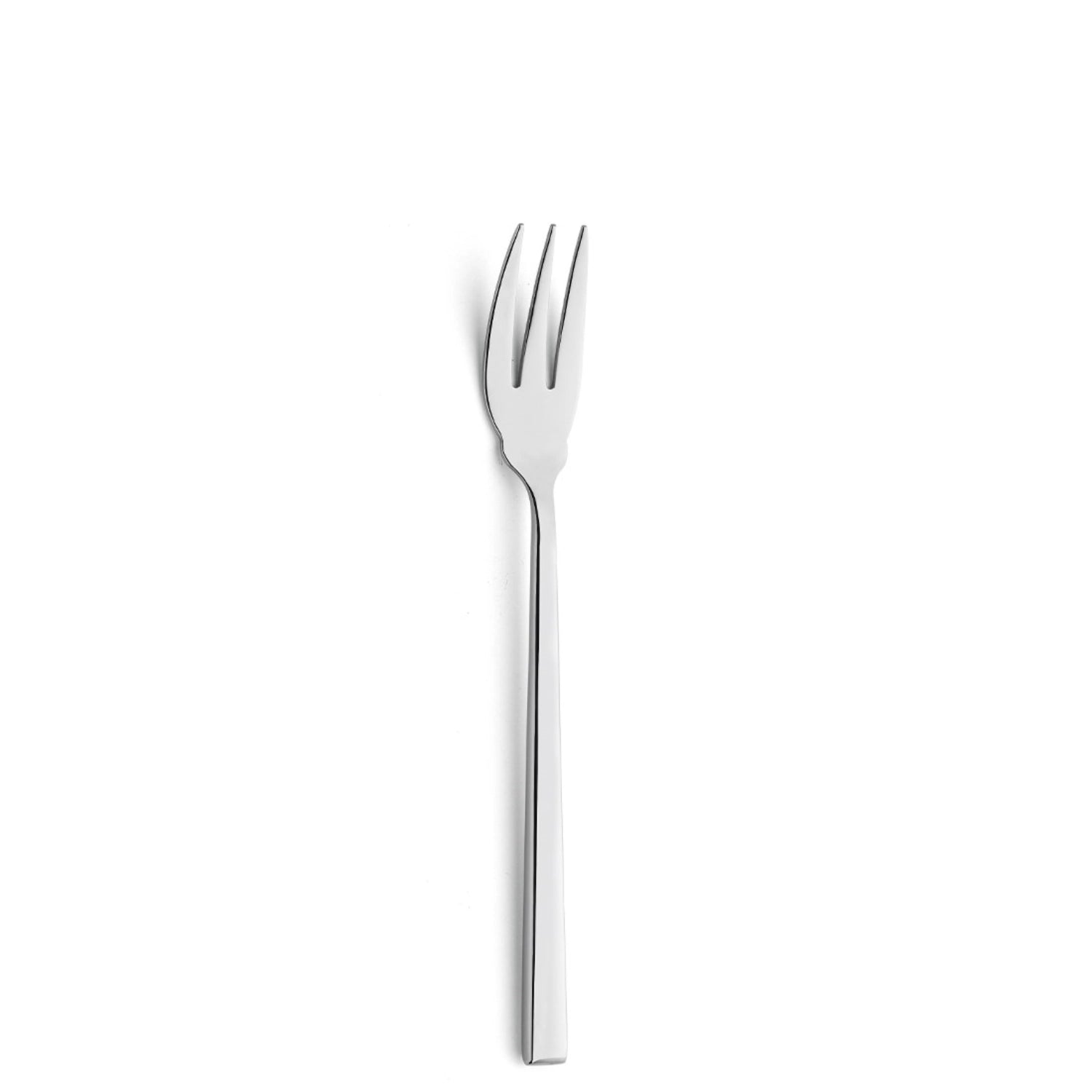 Hochglänzende 18/0 Fischgabel von Amefa, 20.7 cm lang, ideal für stilvolles Servieren von Fischgerichten, elegantes Design für jeden Tisch.