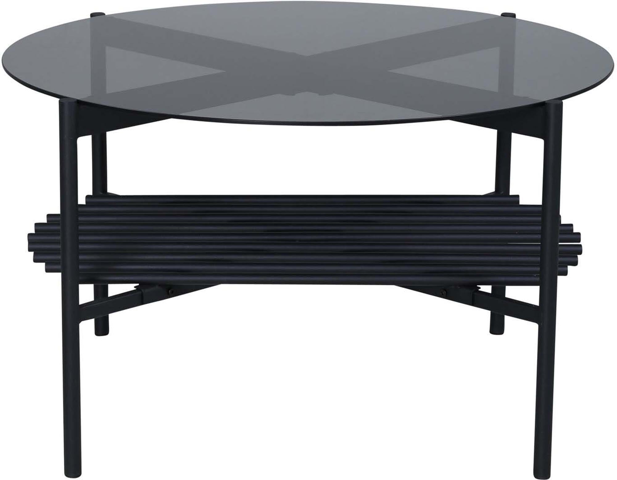 Von Staf Coffee Tisch rund in Schwarz präsentiert im Onlineshop von KAQTU Design AG. Beistelltisch ist von Venture Home