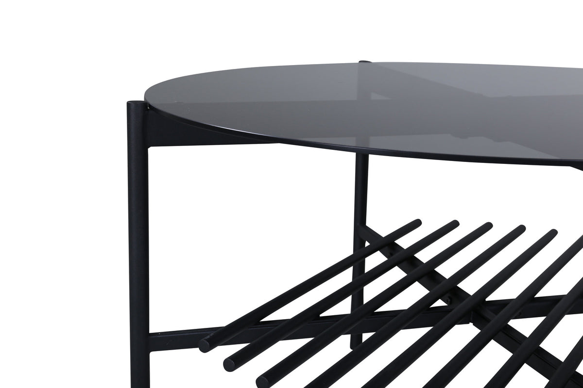 Von Staf Coffee Tisch rund in Schwarz präsentiert im Onlineshop von KAQTU Design AG. Beistelltisch ist von Venture Home