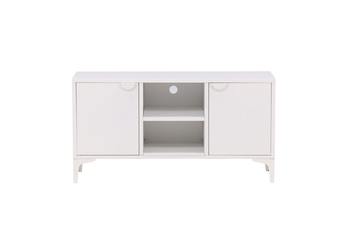 Piring TV Ständer in Weiss präsentiert im Onlineshop von KAQTU Design AG. TV-Möbel ist von Venture Home