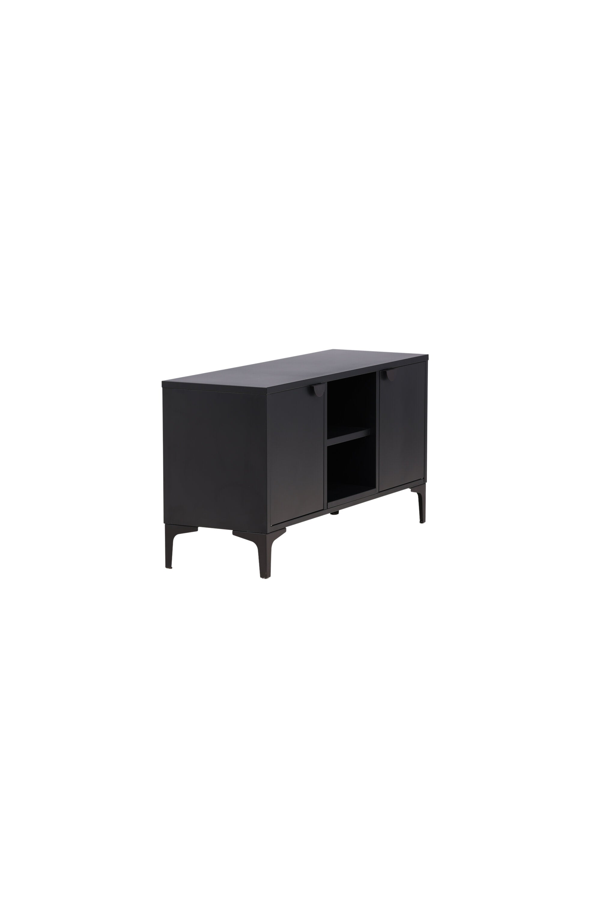 Piring TV Ständer in Schwarz präsentiert im Onlineshop von KAQTU Design AG. TV-Möbel ist von Venture Home