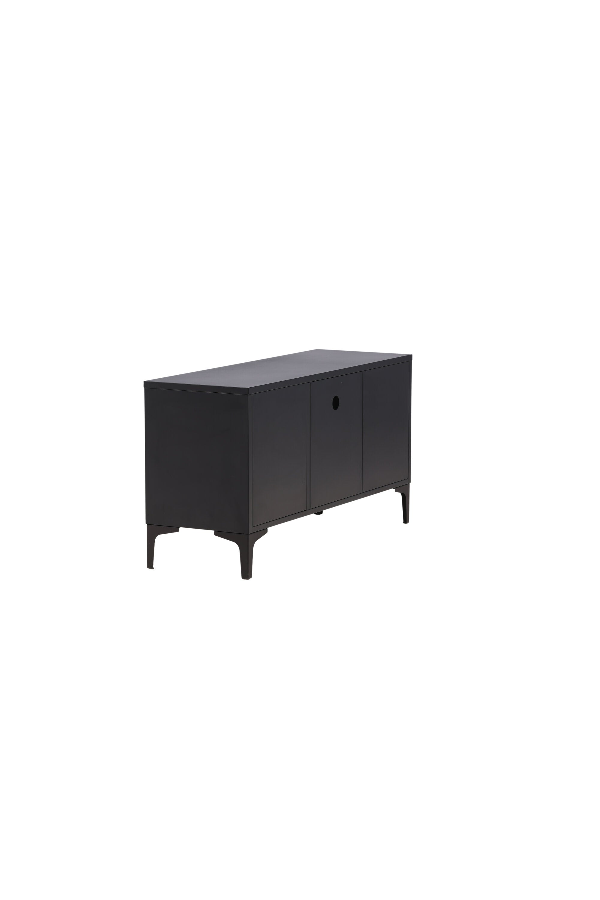 Piring TV Ständer in Schwarz präsentiert im Onlineshop von KAQTU Design AG. TV-Möbel ist von Venture Home