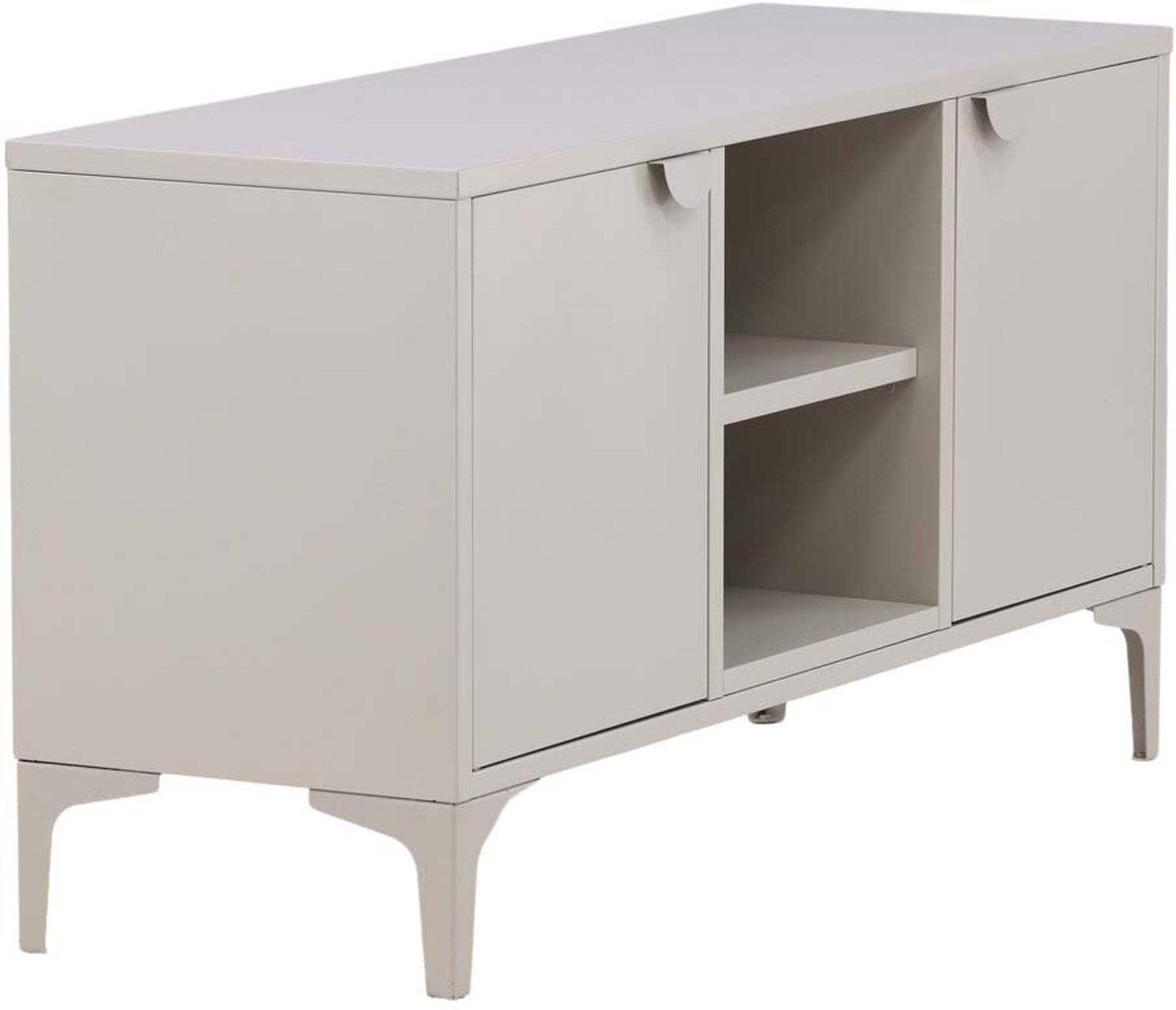 Moderner Piring TV-Ständer aus hochwertigem Stahl, ideal für stilvolle Aufbewahrung und Präsentation in jedem Wohnzimmer.