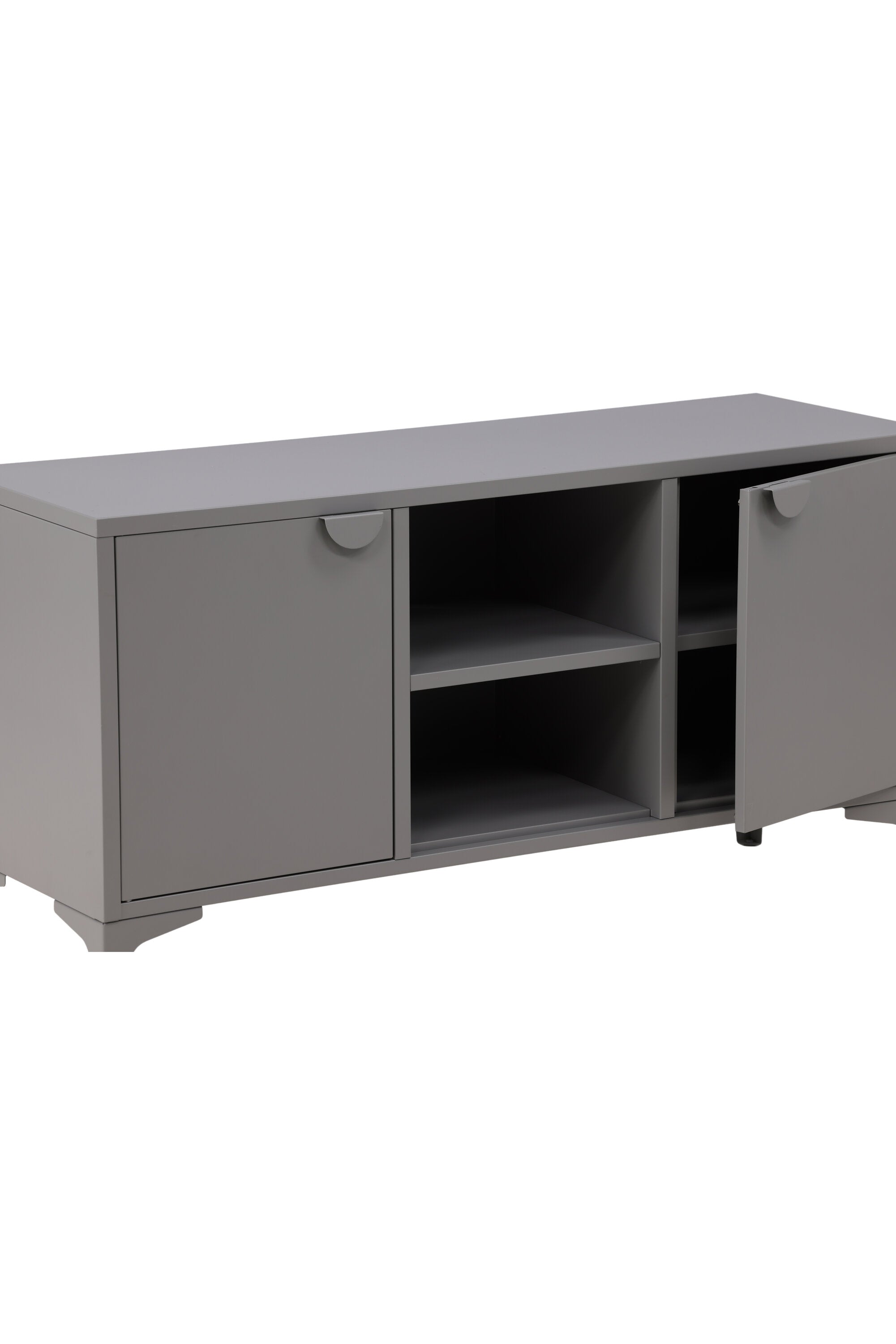 Piring TV Ständer in Hellgrau präsentiert im Onlineshop von KAQTU Design AG. TV-Möbel ist von Venture Home