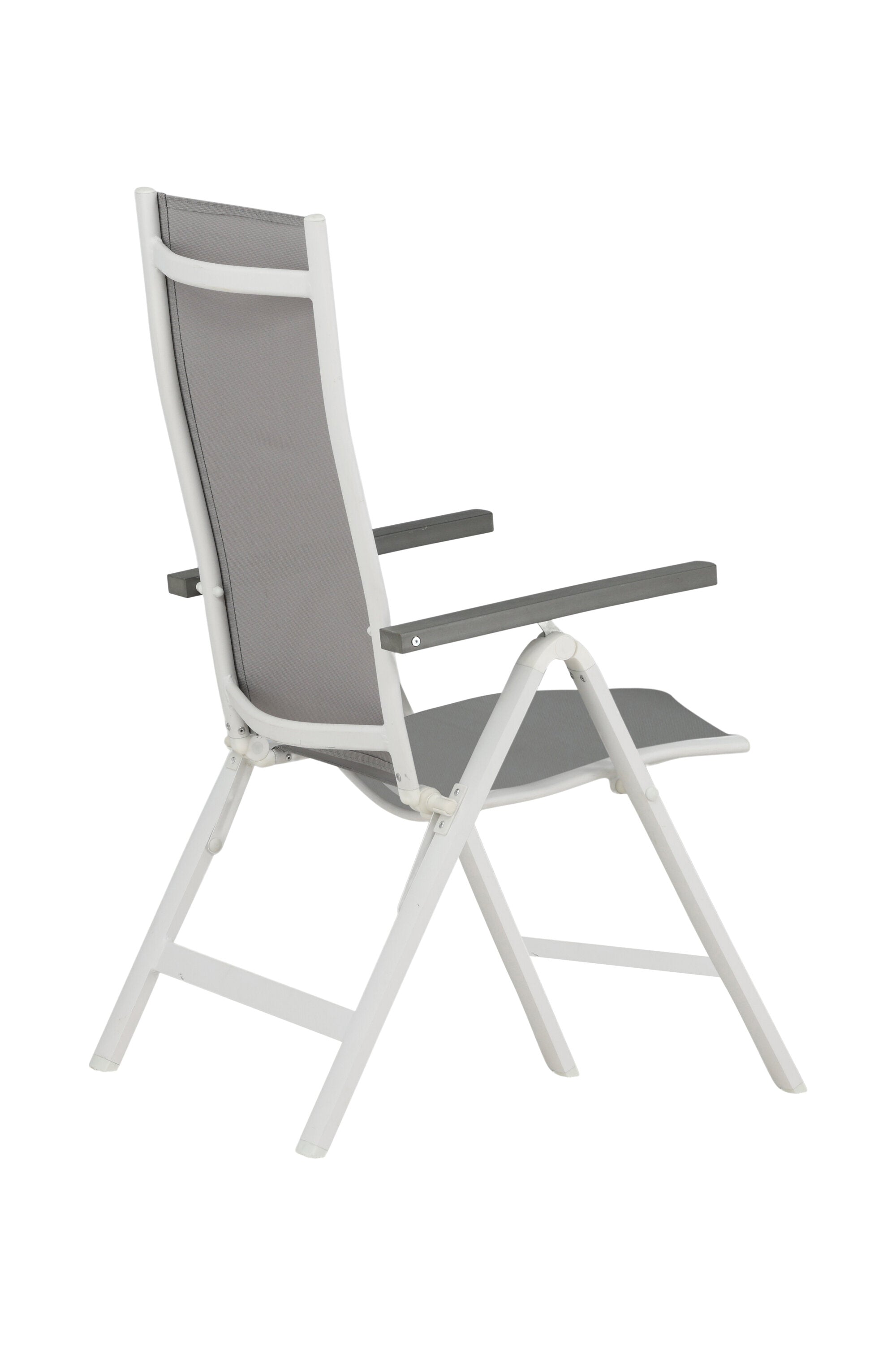 Albany Light Stuhl in Grau präsentiert im Onlineshop von KAQTU Design AG. Gartenstuhl mit Armlehnen ist von Venture Home