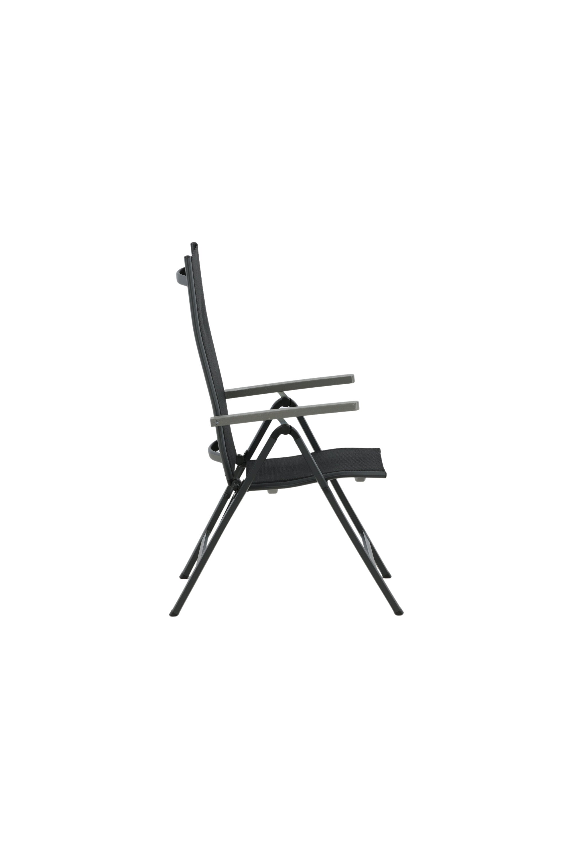 Albany Light Stuhl in Schwarz präsentiert im Onlineshop von KAQTU Design AG. Gartenstuhl mit Armlehnen ist von Venture Home