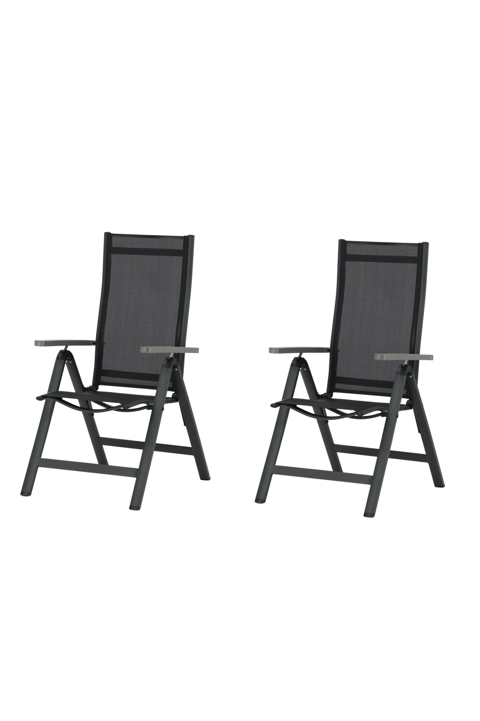 Albany Light Stuhl in Schwarz präsentiert im Onlineshop von KAQTU Design AG. Gartenstuhl mit Armlehnen ist von Venture Home