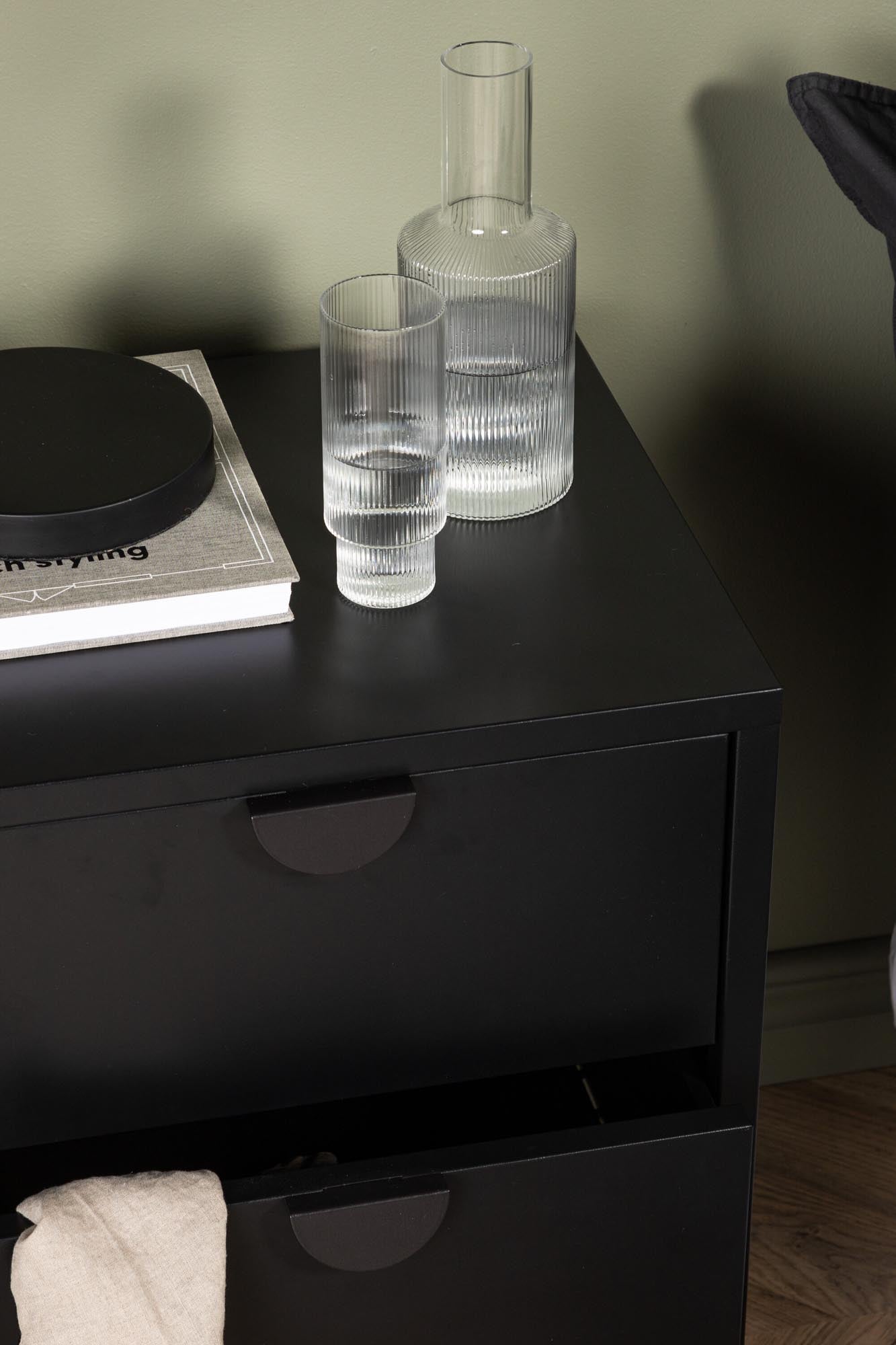 Piring 2 Korpus von Venture Home: Moderner Stahlkorpus mit eleganter beige Oberfläche und praktischen Schubladen für stilvolle Aufbewahrung.