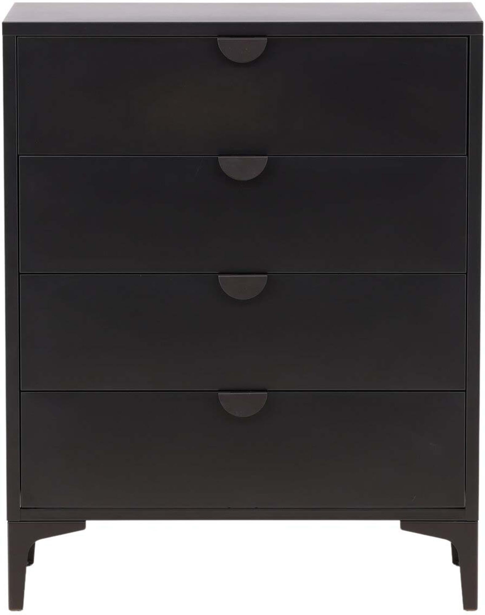 Entdecken Sie das Piring 4 Korpus von Venture Home: Stilvolles Regal Zubehör aus robustem Stahl mit praktischen Schubladen für jede Einrichtung.