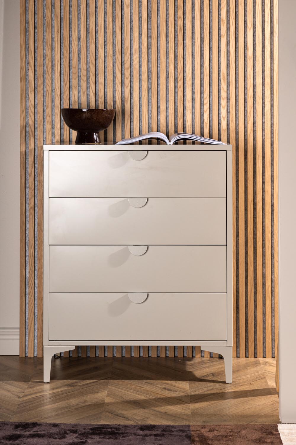 Piring 4 Korpus in Beige präsentiert im Onlineshop von KAQTU Design AG. Regal Zubehör ist von Venture Home