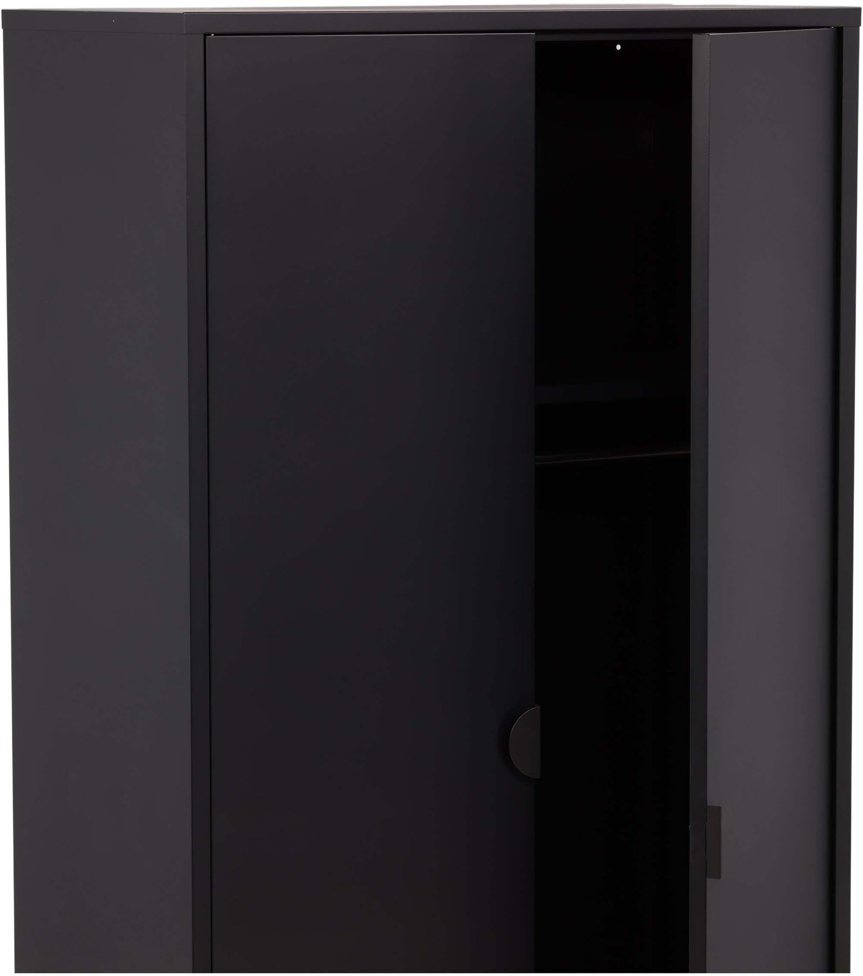 Elegante Piring Garderobe von Venture Home in hochwertigem Stahl. Praktische Stauraumlösungen und luftiges Design für Ihr Schlafzimmer.