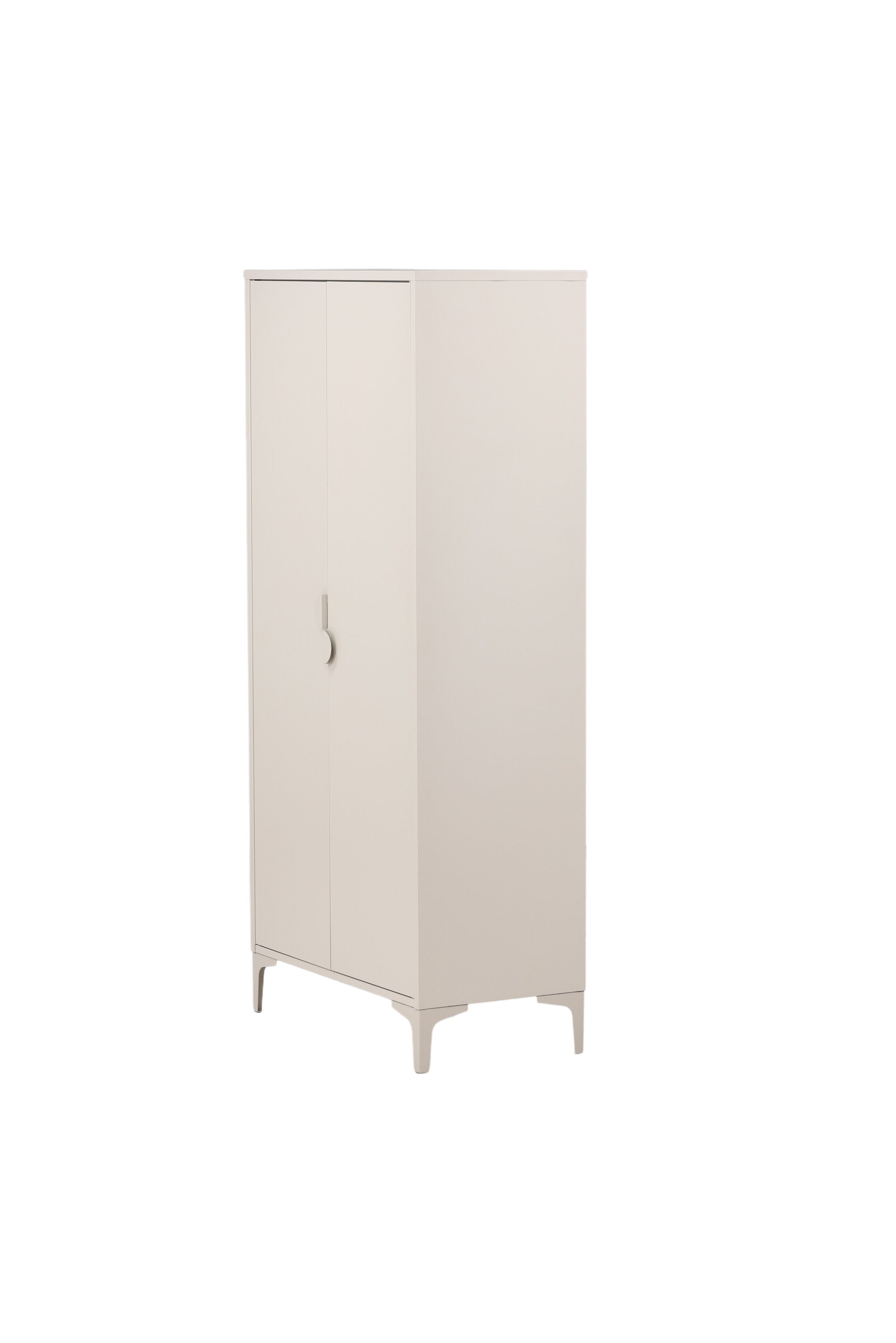 Piring Garderobe in Beige präsentiert im Onlineshop von KAQTU Design AG. Drehtürenschrank ist von Venture Home
