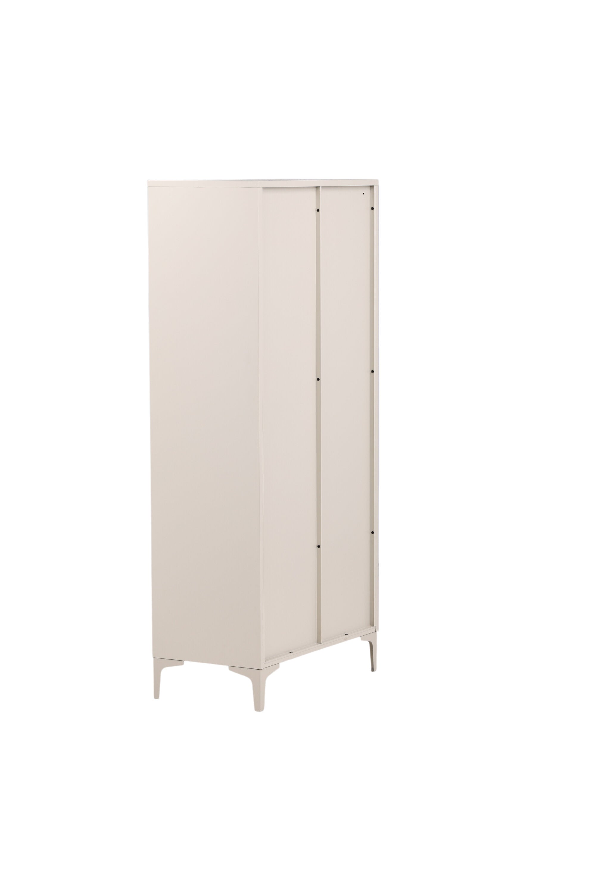 Piring Garderobe in Beige präsentiert im Onlineshop von KAQTU Design AG. Drehtürenschrank ist von Venture Home