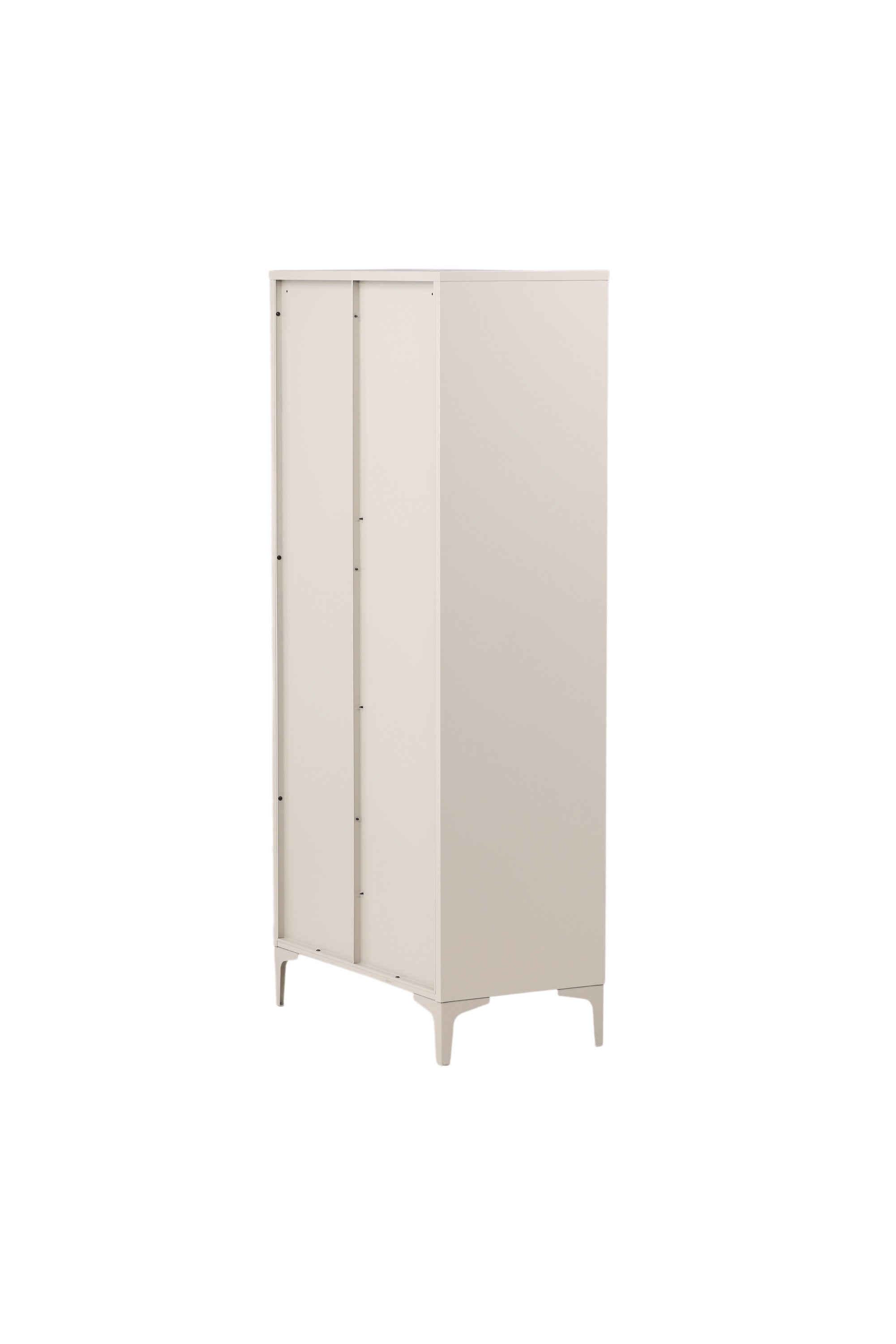 Piring Garderobe in Beige präsentiert im Onlineshop von KAQTU Design AG. Drehtürenschrank ist von Venture Home