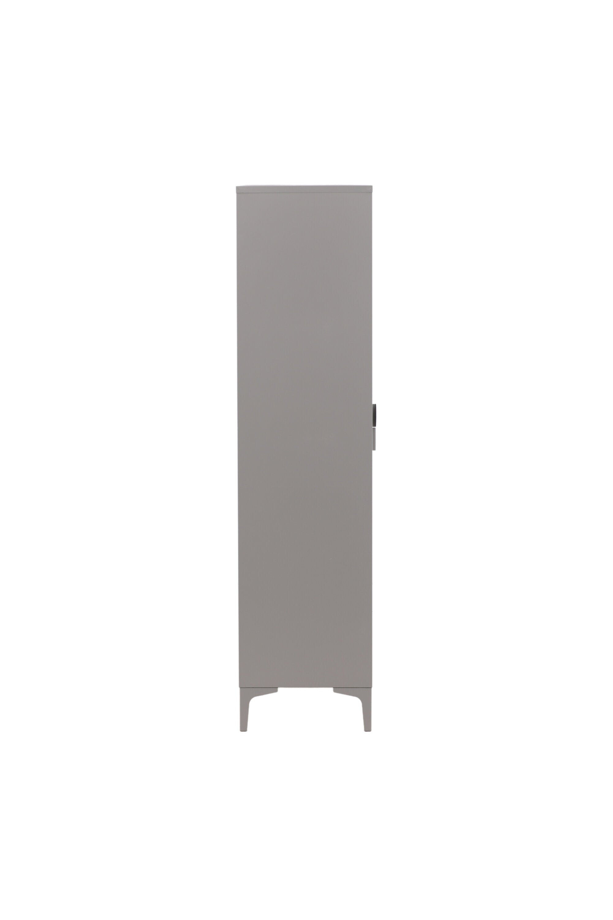 Piring Garderobe in Hellgrau präsentiert im Onlineshop von KAQTU Design AG. Drehtürenschrank ist von Venture Home