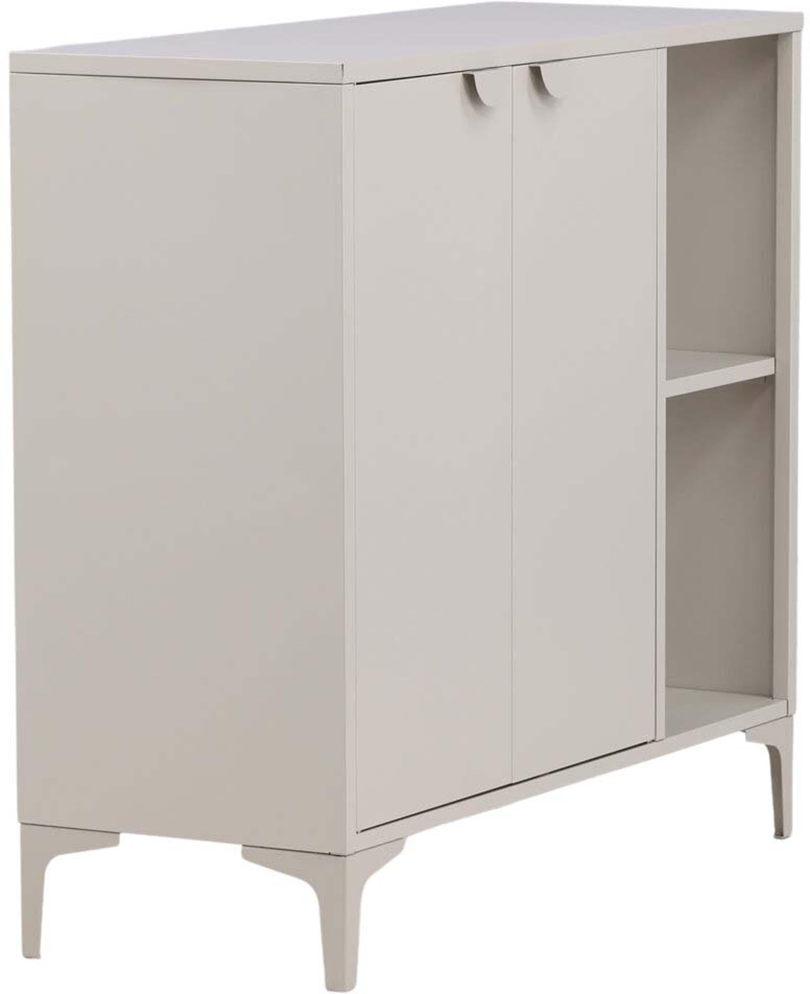 Piring Kommode von Venture Home: Stilvolles Möbelstück mit robustem Stahl, elegantem Reliefdesign und praktischen Stauraummöglichkeiten.