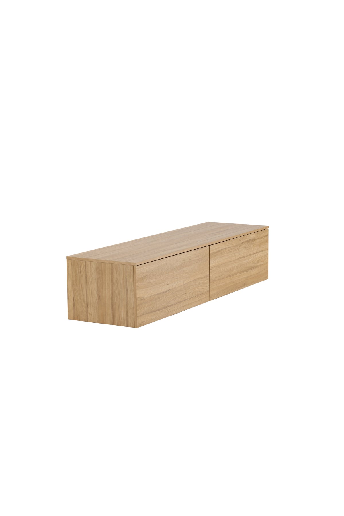 Frihamn Kommode von Venture Home, rechteckiges Sideboard aus MDF, Kunststoff und Pappel in Nussbaum mit Walnuss-Maserung.