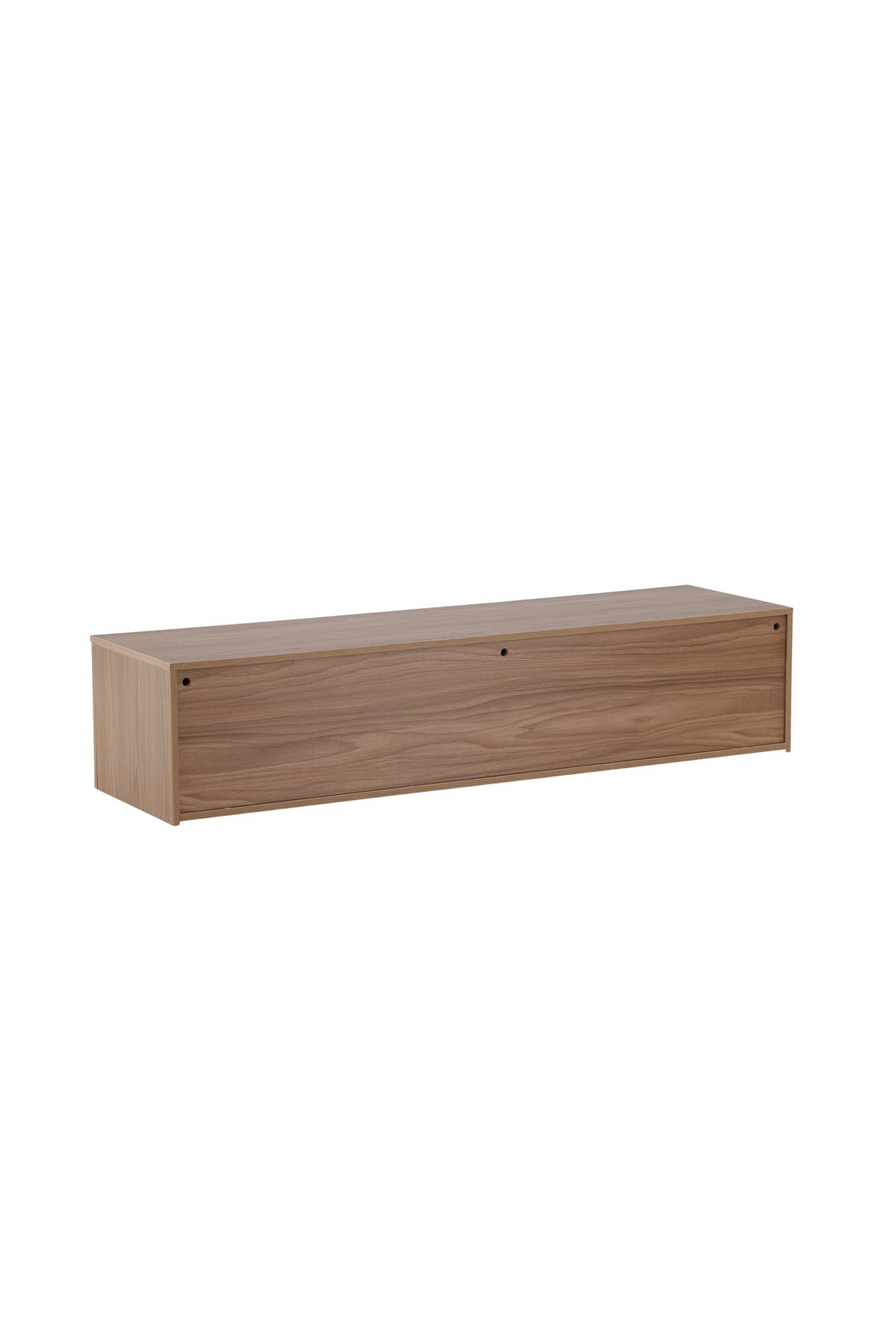 Frihamn Kommode von Venture Home, rechteckiges Sideboard aus MDF, Kunststoff und Pappel in Nussbaum mit Walnuss-Maserung.