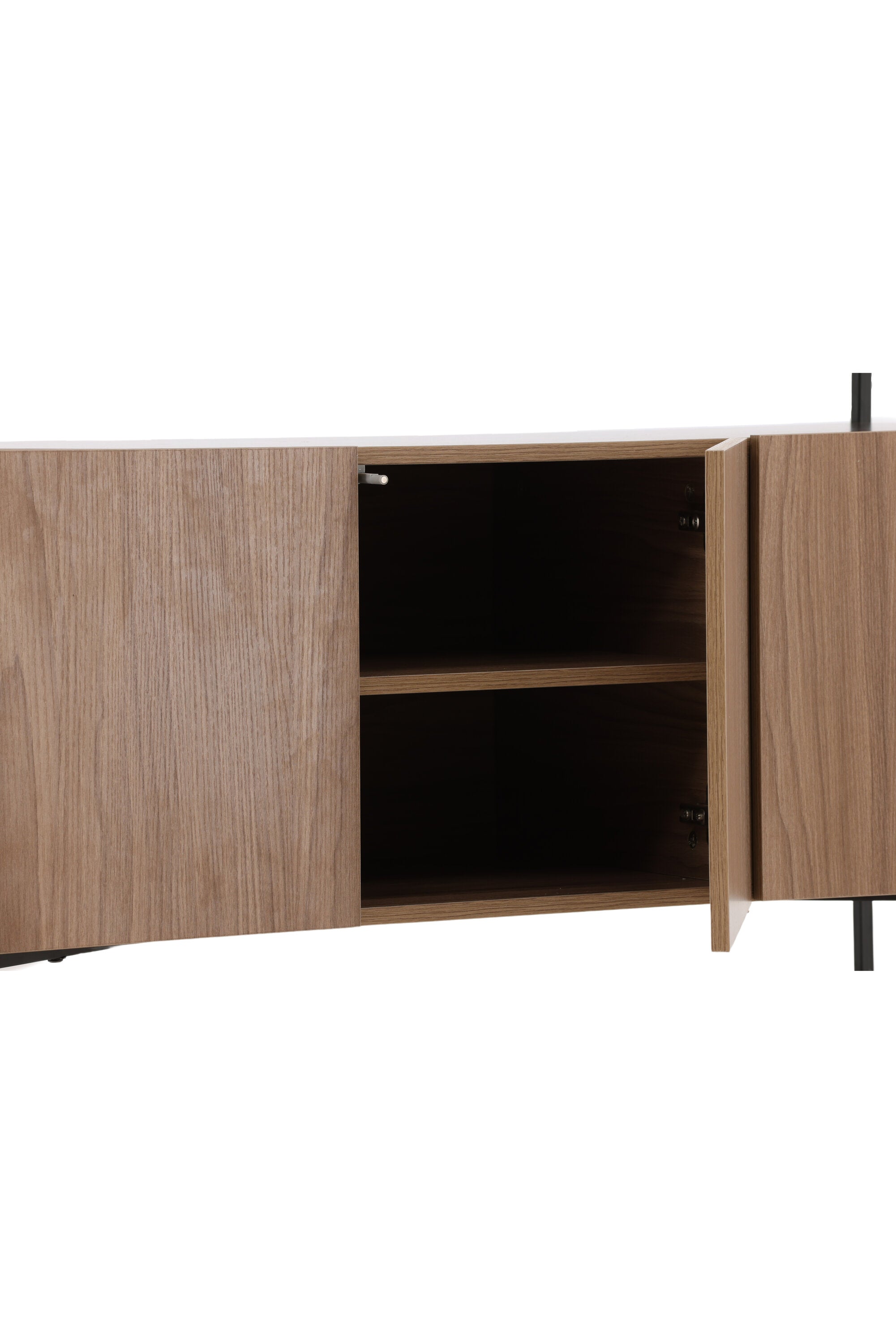 Kingsport Kabinett in Nussbaum präsentiert im Onlineshop von KAQTU Design AG. Cabinet ist von Venture Home