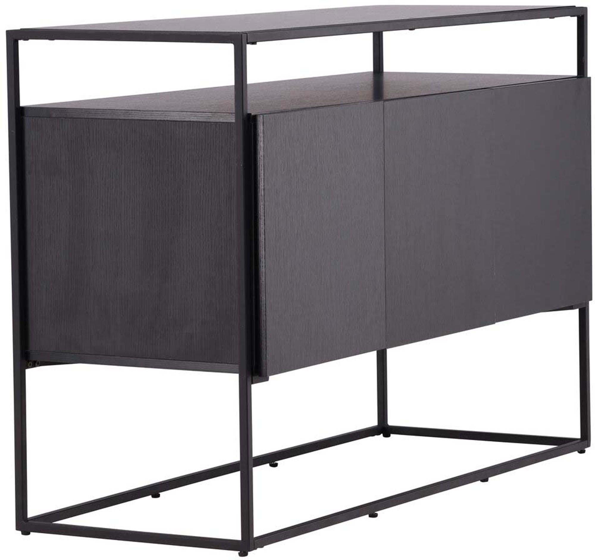 Entdecken Sie den Kingsport Kabinett von Venture Home – stilvolle Aufbewahrungslösung aus robustem Pappelholz mit modernem Design.