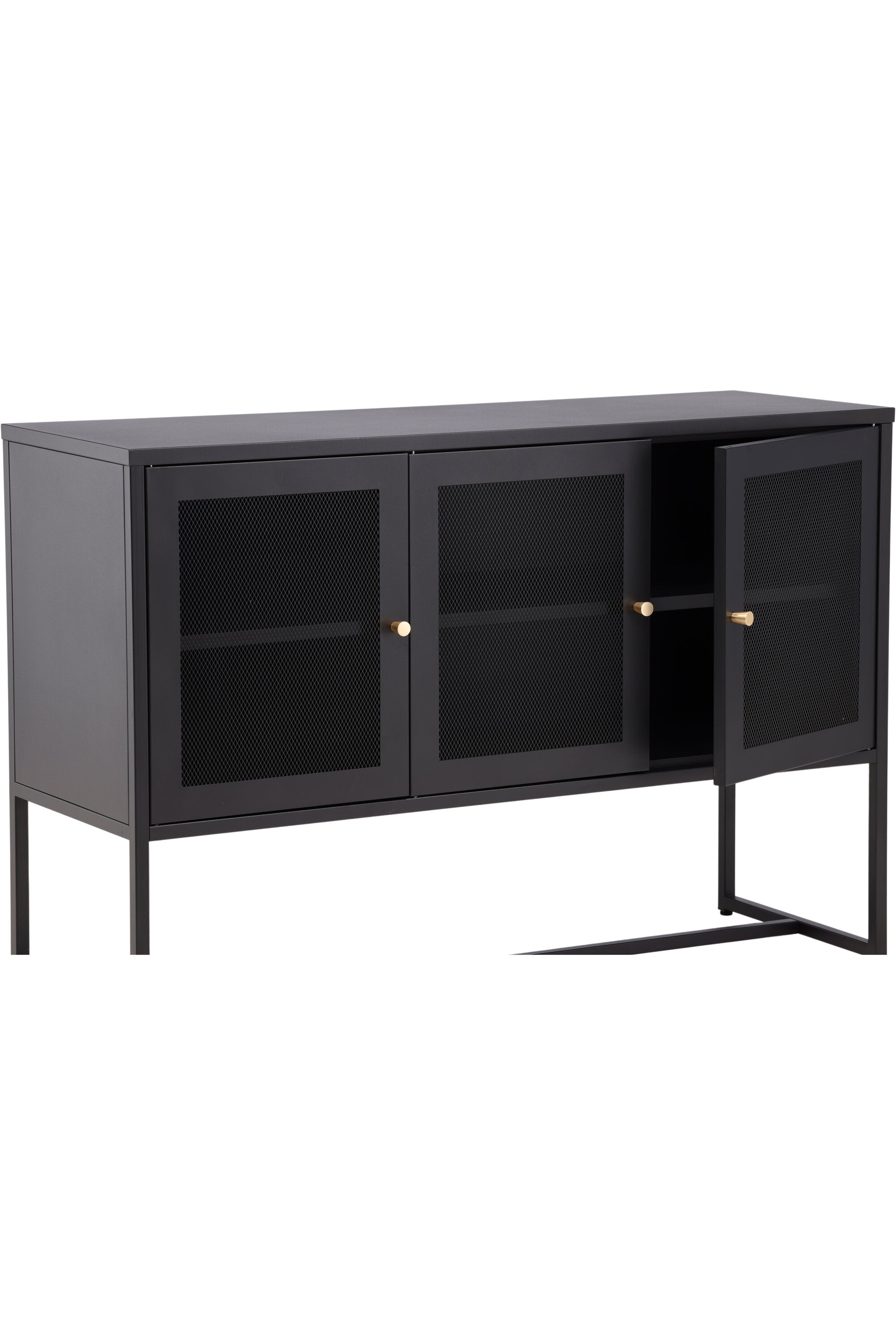 Malla Kabinett in Schwarz präsentiert im Onlineshop von KAQTU Design AG. Cabinet ist von Venture Home