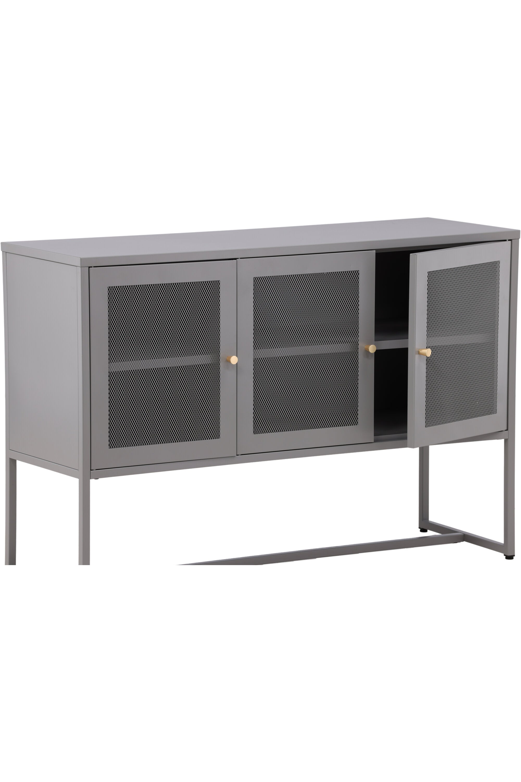 Malla Kabinett in Hellgrau präsentiert im Onlineshop von KAQTU Design AG. Cabinet ist von Venture Home