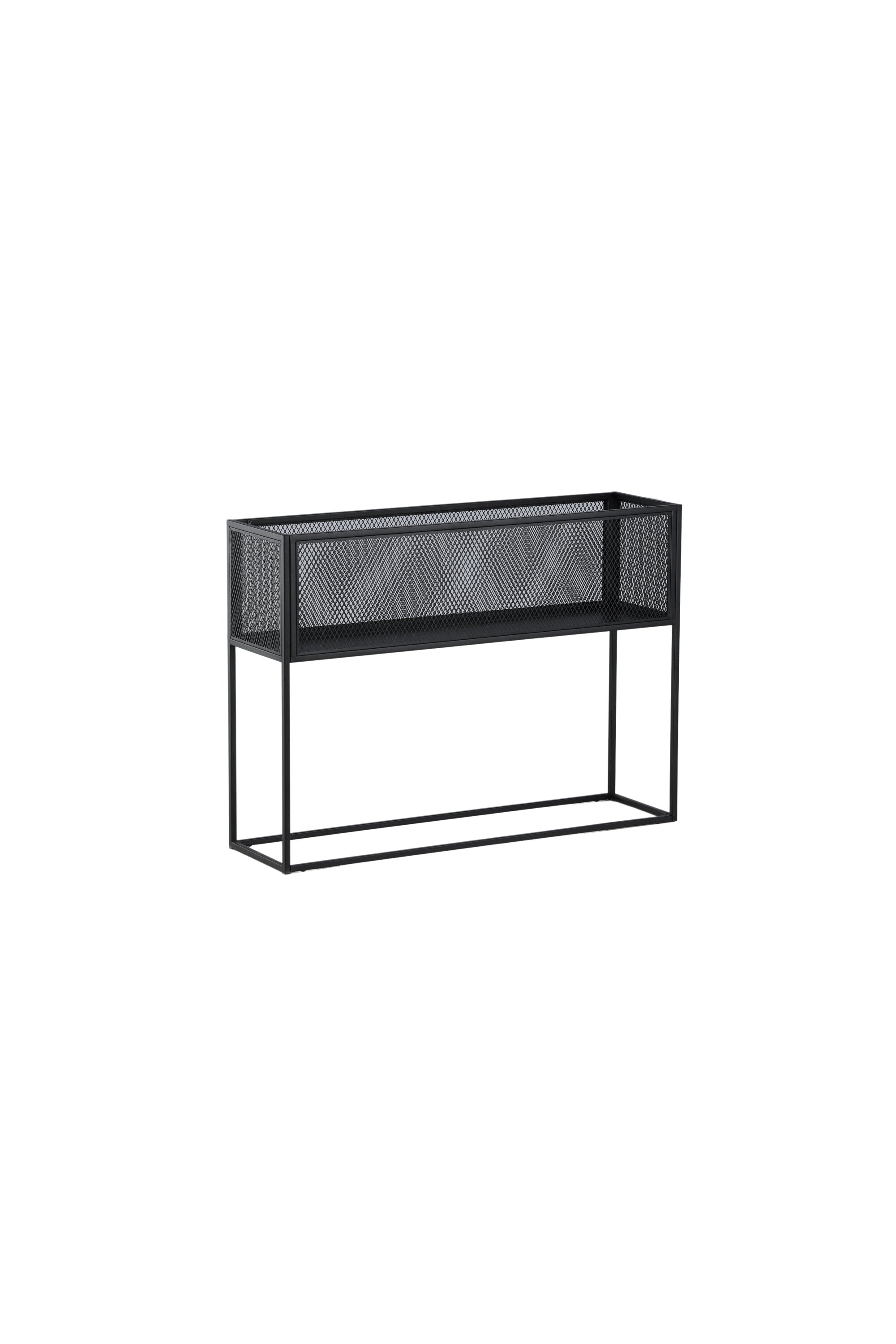 Netz Blumenregal in Schwarz präsentiert im Onlineshop von KAQTU Design AG. Standregal ist von Venture Home