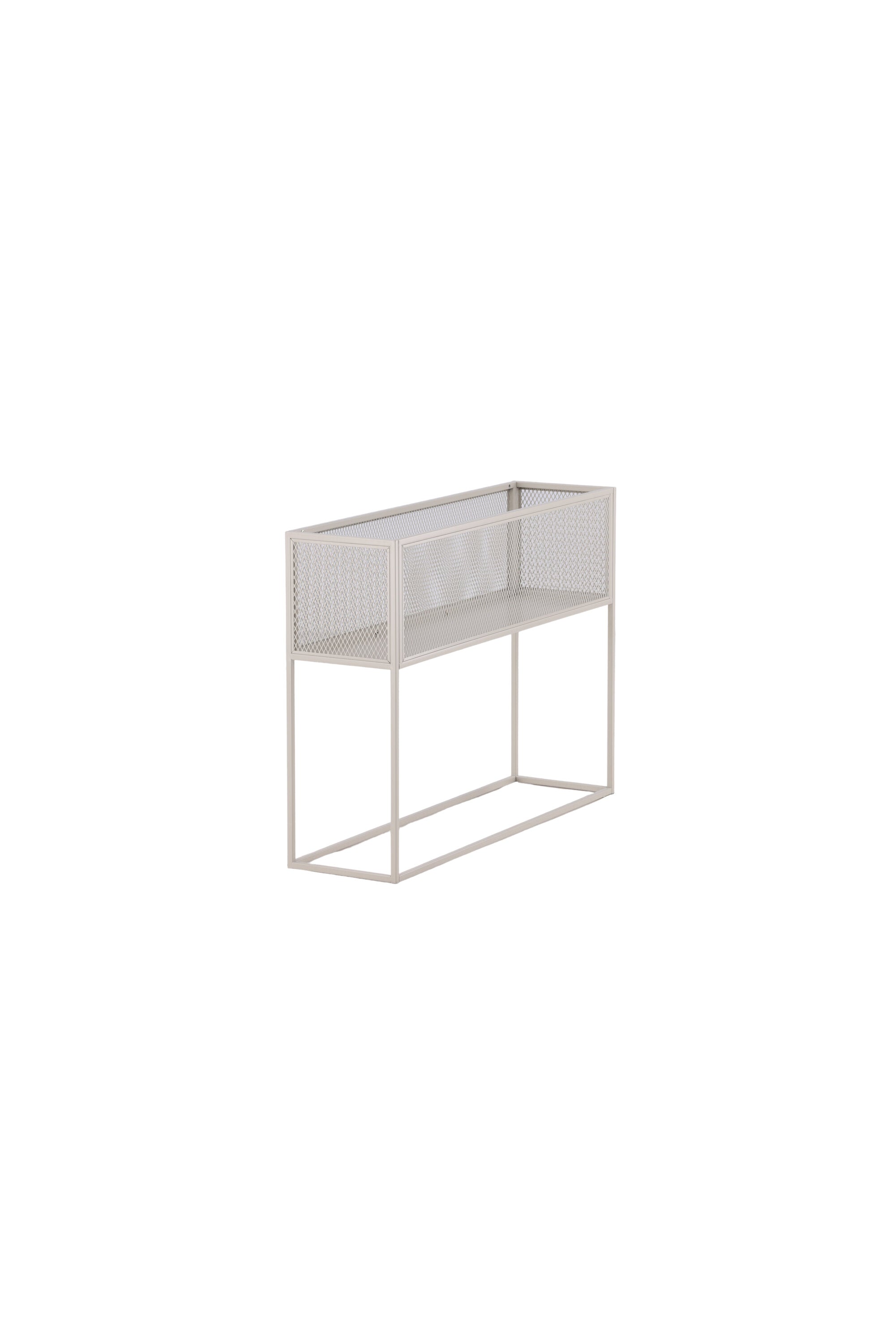 Netz Blumenregal in Beige präsentiert im Onlineshop von KAQTU Design AG. Standregal ist von Venture Home