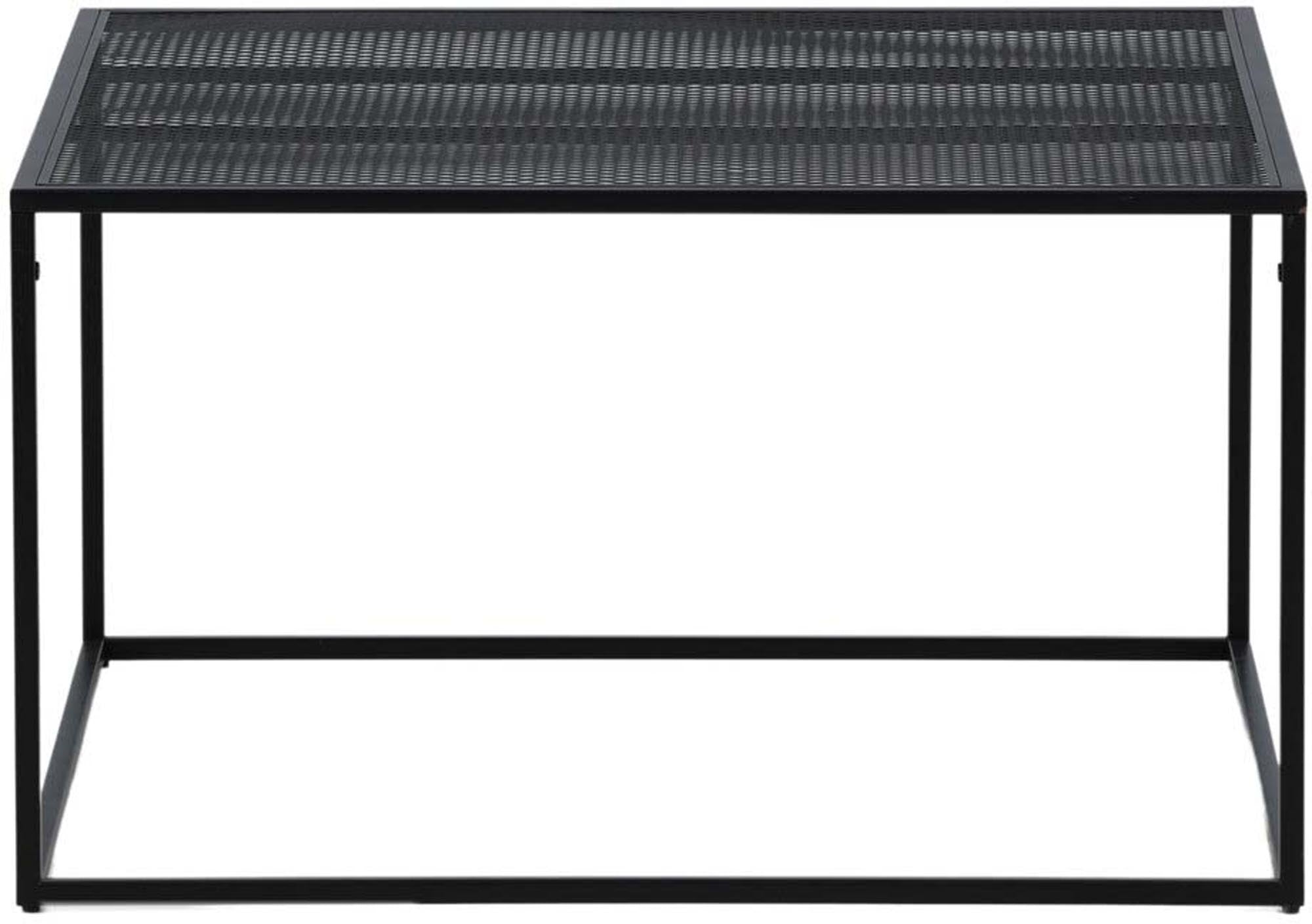 Entdecken Sie den eleganten Netz Coffee Tisch von Venture Home. Robuster Stahl, minimalistisches Design und praktische Ablage für Ihr stilvolles Zuhause.