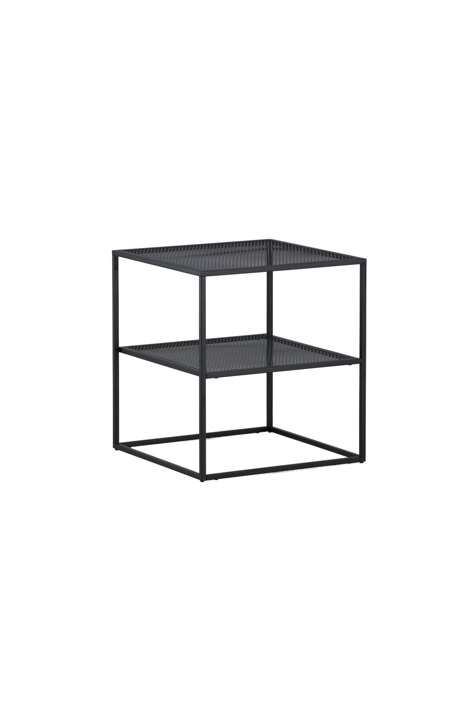 Netz Beistelltisch in Schwarz präsentiert im Onlineshop von KAQTU Design AG. Beistelltisch ist von Venture Home
