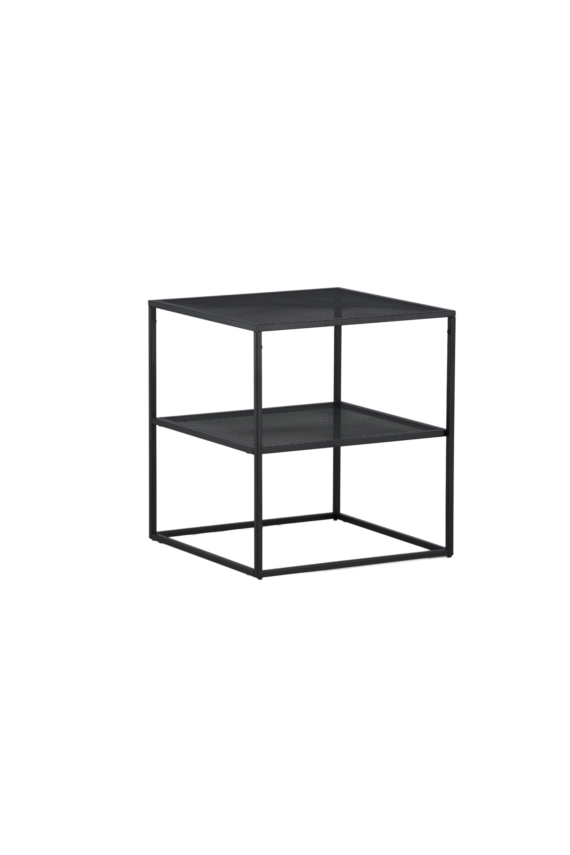 Netz Beistelltisch in Schwarz präsentiert im Onlineshop von KAQTU Design AG. Beistelltisch ist von Venture Home