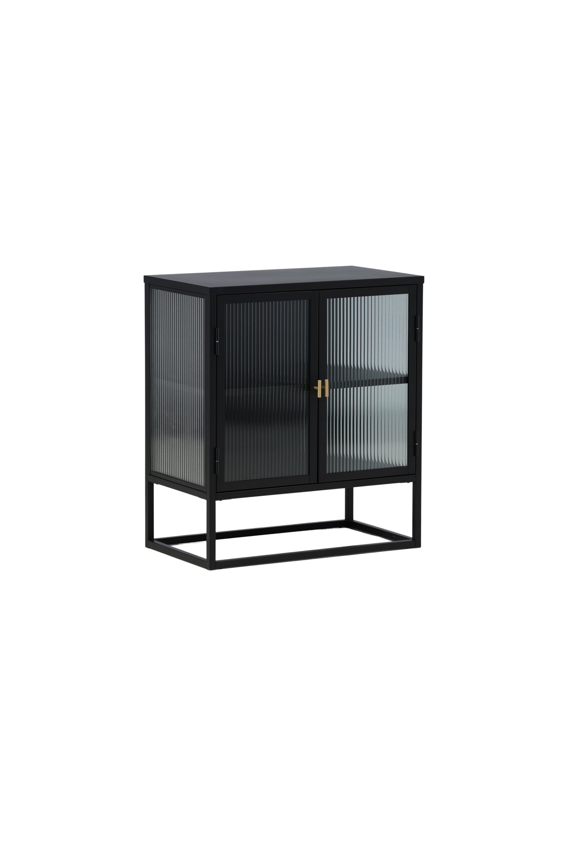 Eleganter Garis Schrank in zeitlosem Schwarz von Venture Home, ideal für stilvolle Aufbewahrungslösungen in jedem Raum.