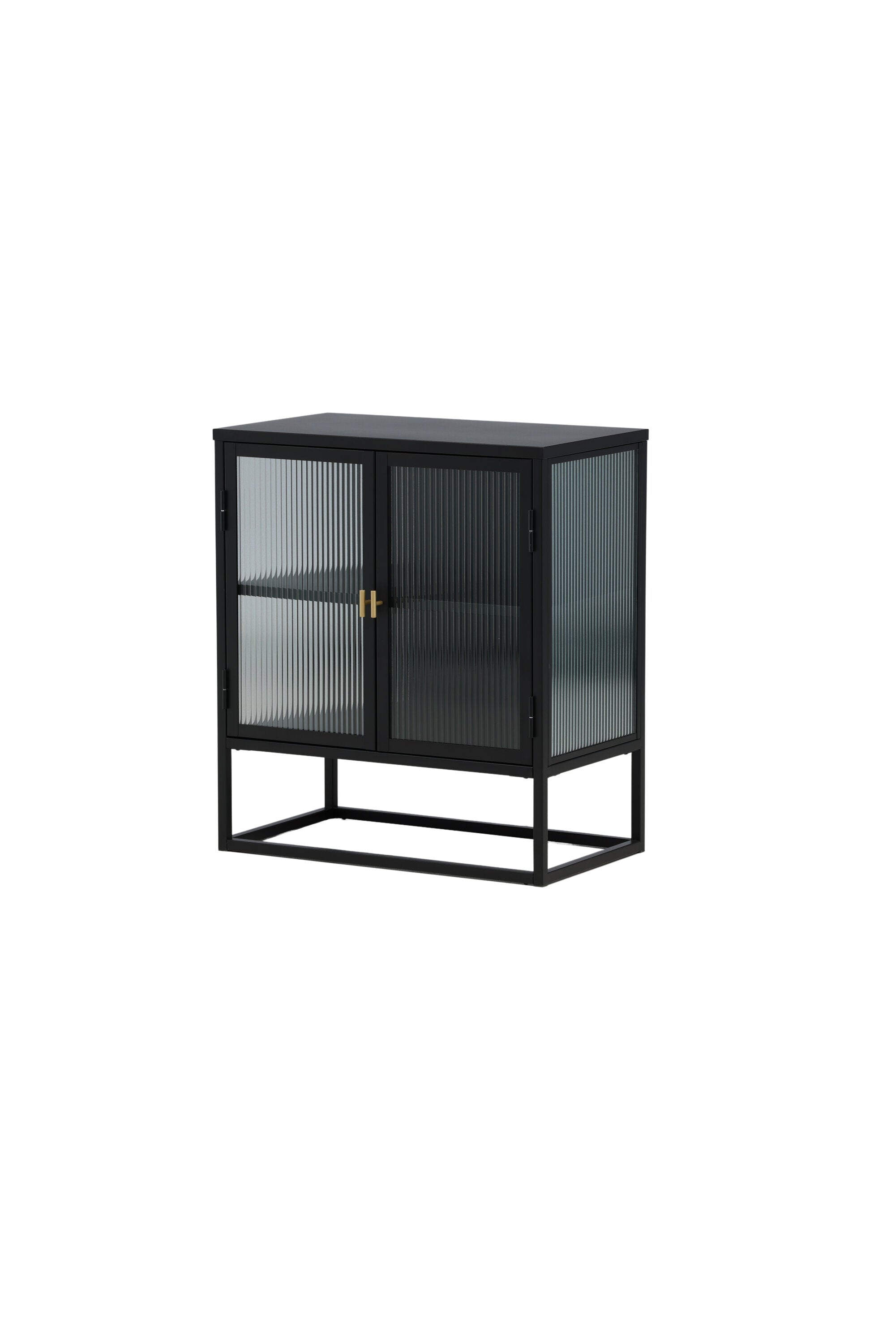 Eleganter Garis Schrank in Schwarz von Venture Home, ideal für stilvolle Aufbewahrung und moderne Wohnräume.