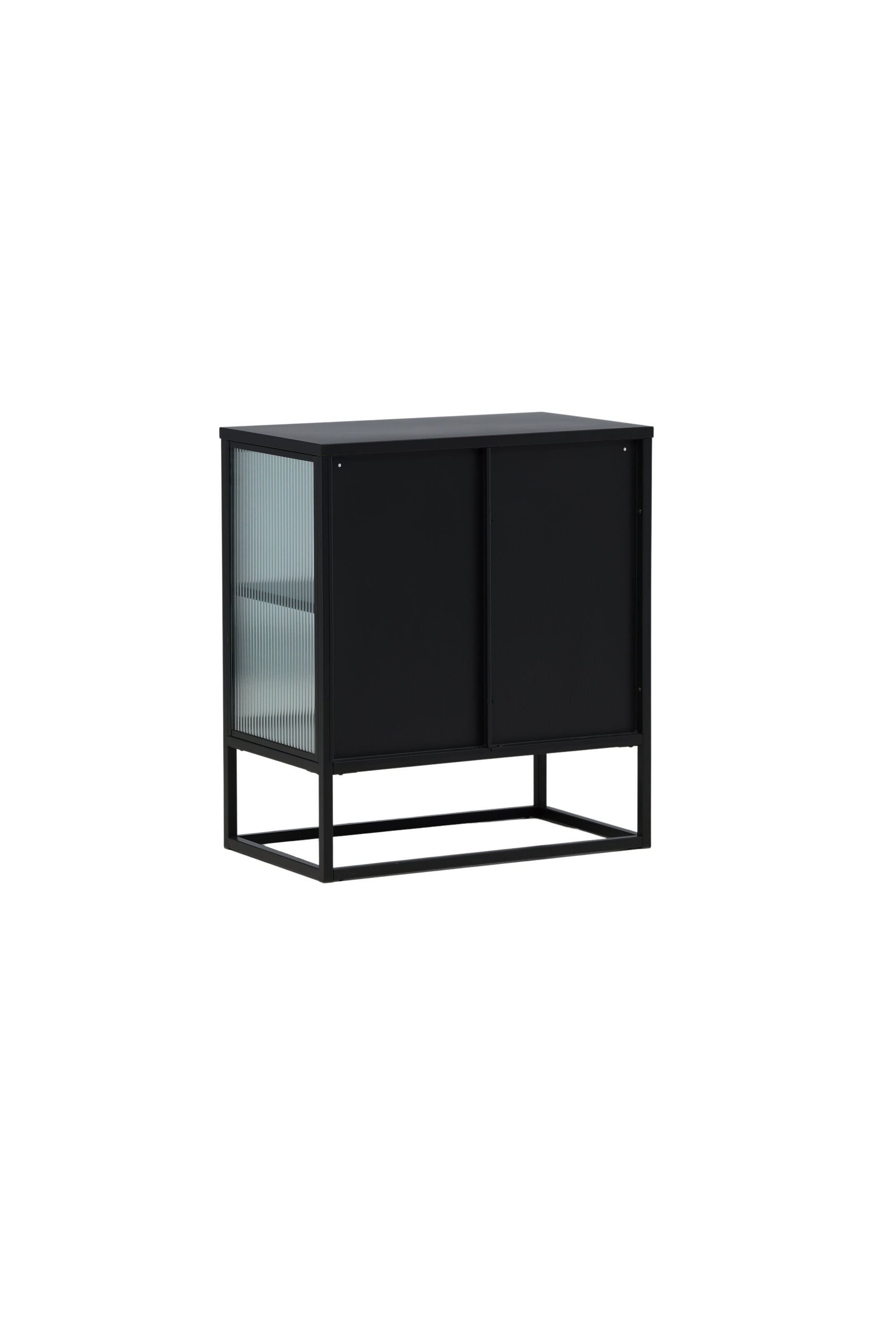 Eleganter Garis Schrank in zeitlosem Schwarz von Venture Home, ideal für eine stilvolle Einrichtung und praktische Stauraummöglichkeiten.