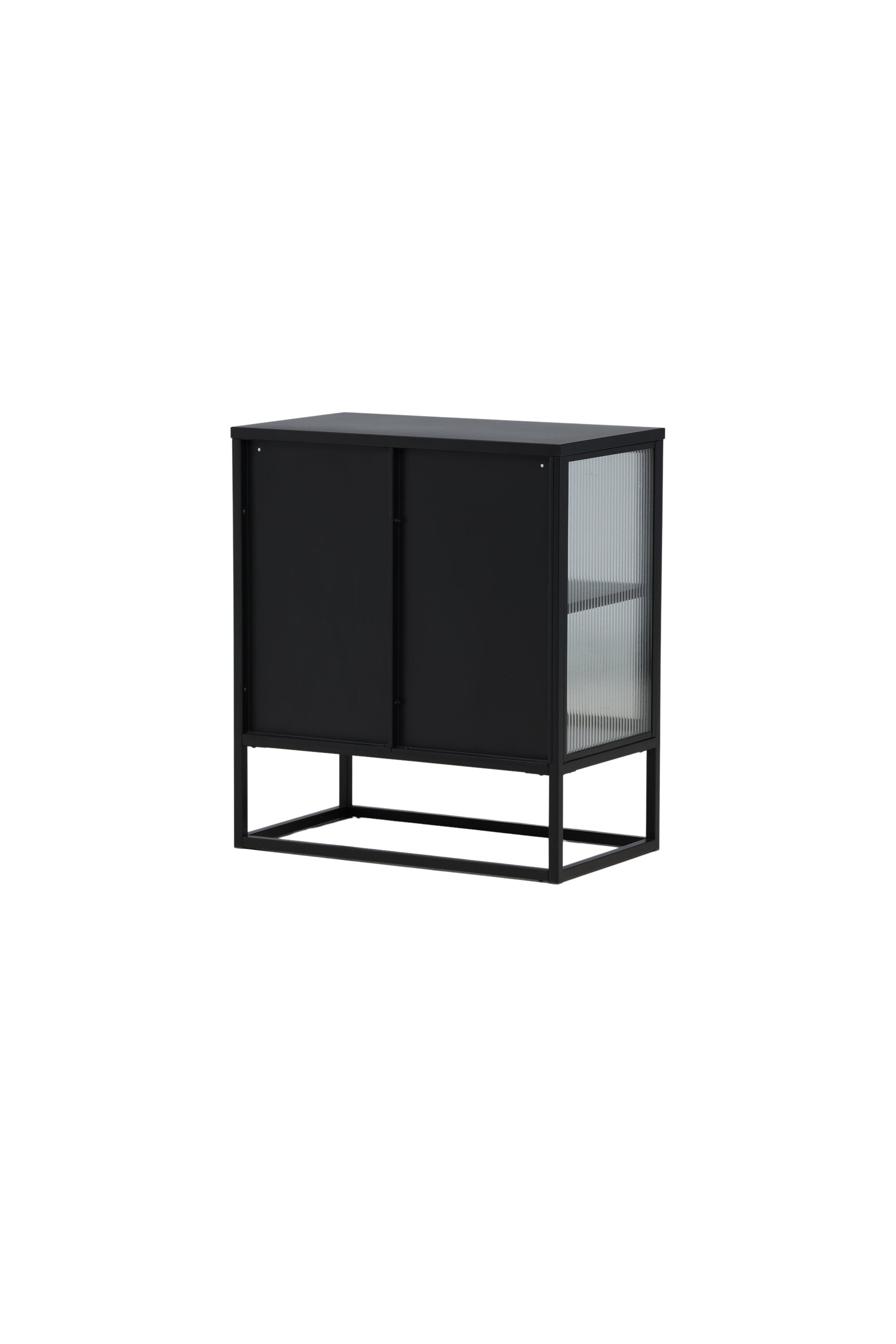 Eleganter Garis Schrank in zeitlosem Schwarz von Venture Home, ideal für stilvolle Aufbewahrungslösungen und moderne Einrichtung.