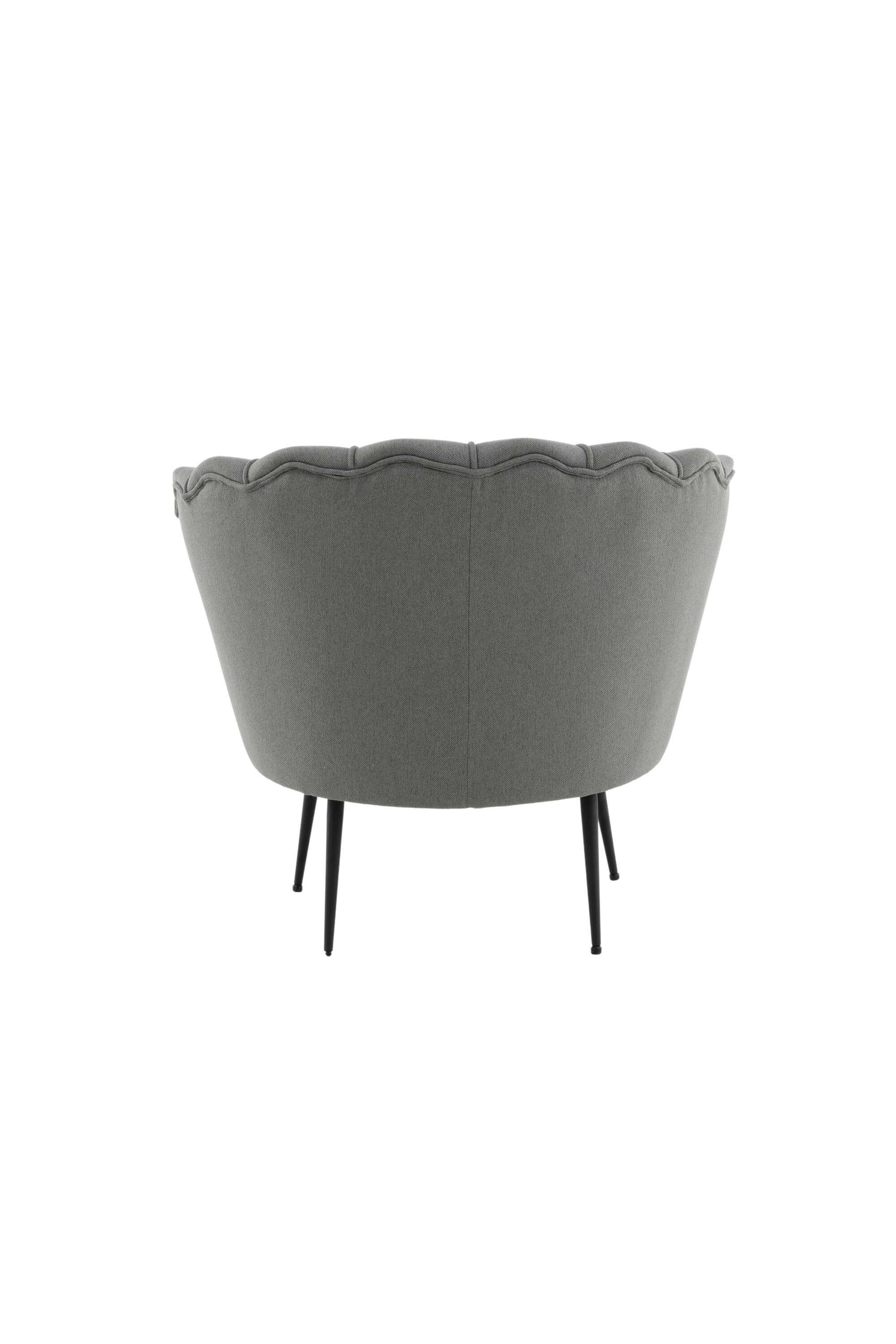 Calais Sessel in Grau präsentiert im Onlineshop von KAQTU Design AG. Sessel mit Armlehnen ist von Venture Home