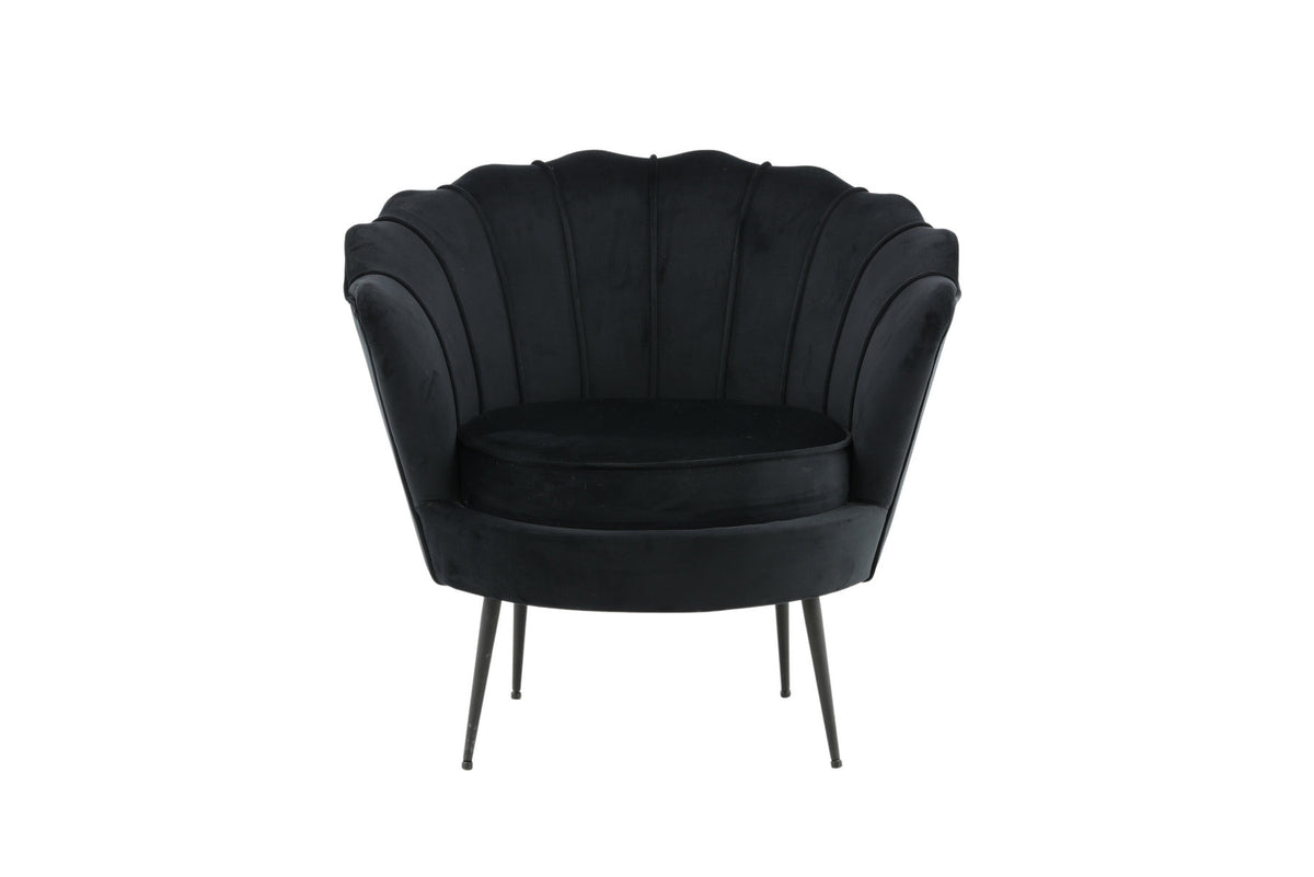 Calais Sessel in Schwarz präsentiert im Onlineshop von KAQTU Design AG. Sessel mit Armlehnen ist von Venture Home