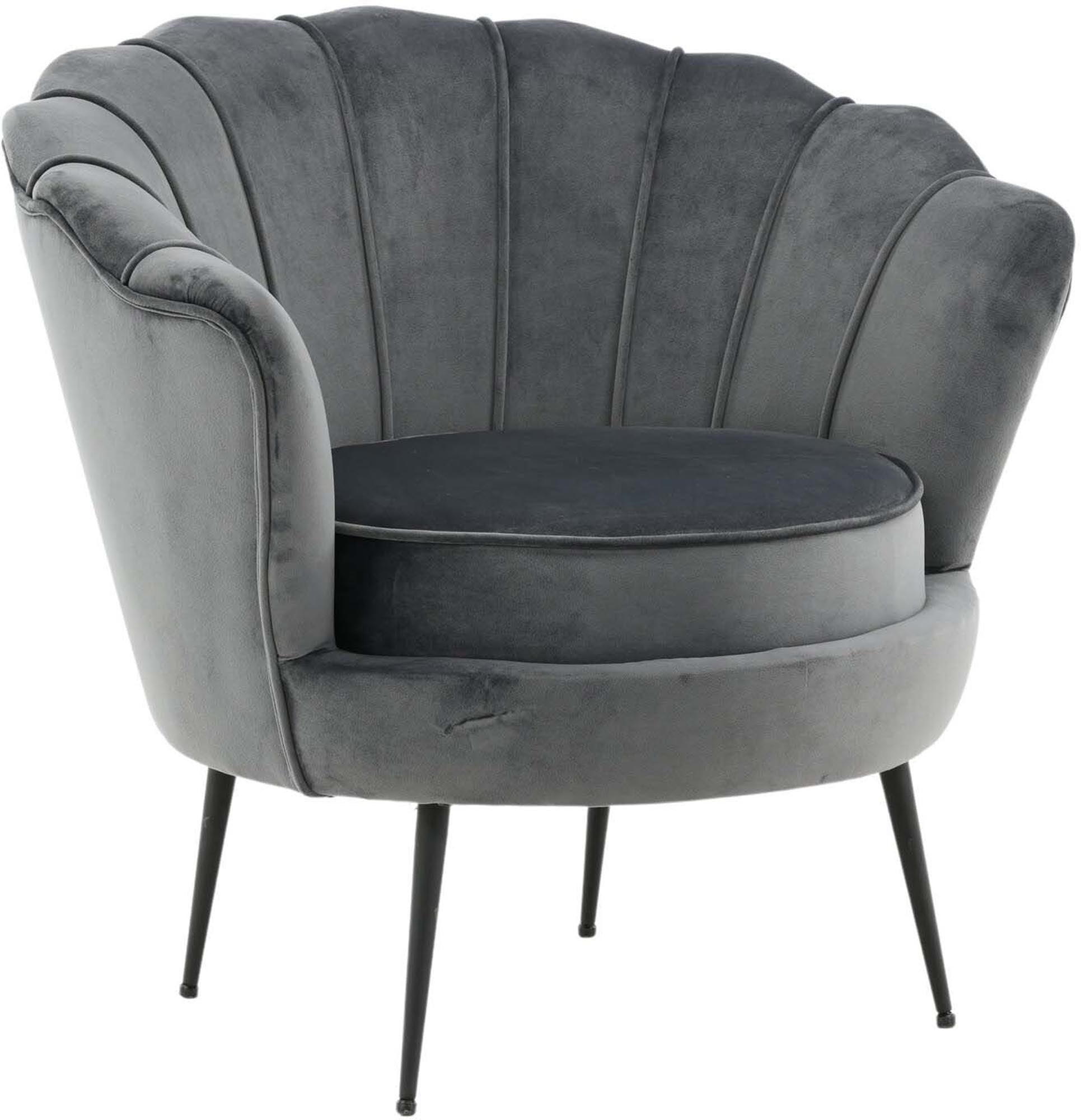 Calais Sessel von Venture Home: Eleganter Samtsessel mit stilvollem Design und hohem Komfort für Ihr Zuhause.